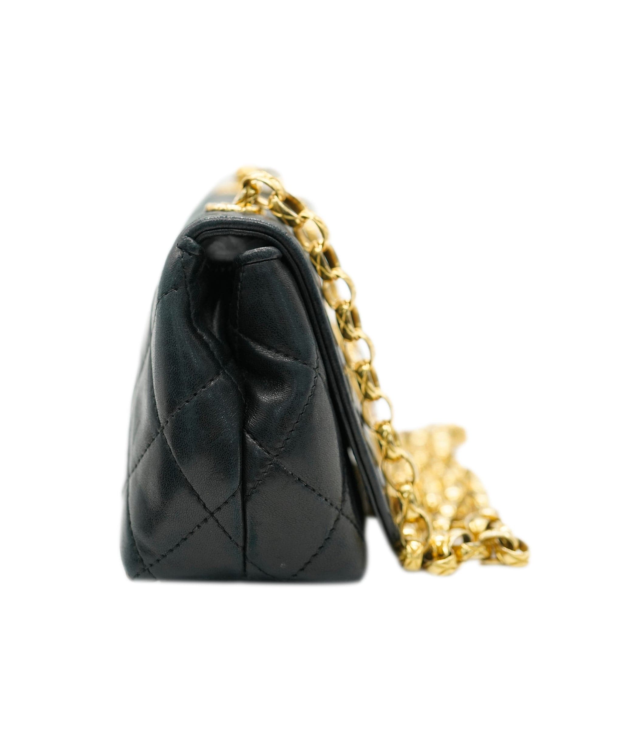 Chanel Chanel Black Lambskin Bag with Bijoux Chain  - AJC0726