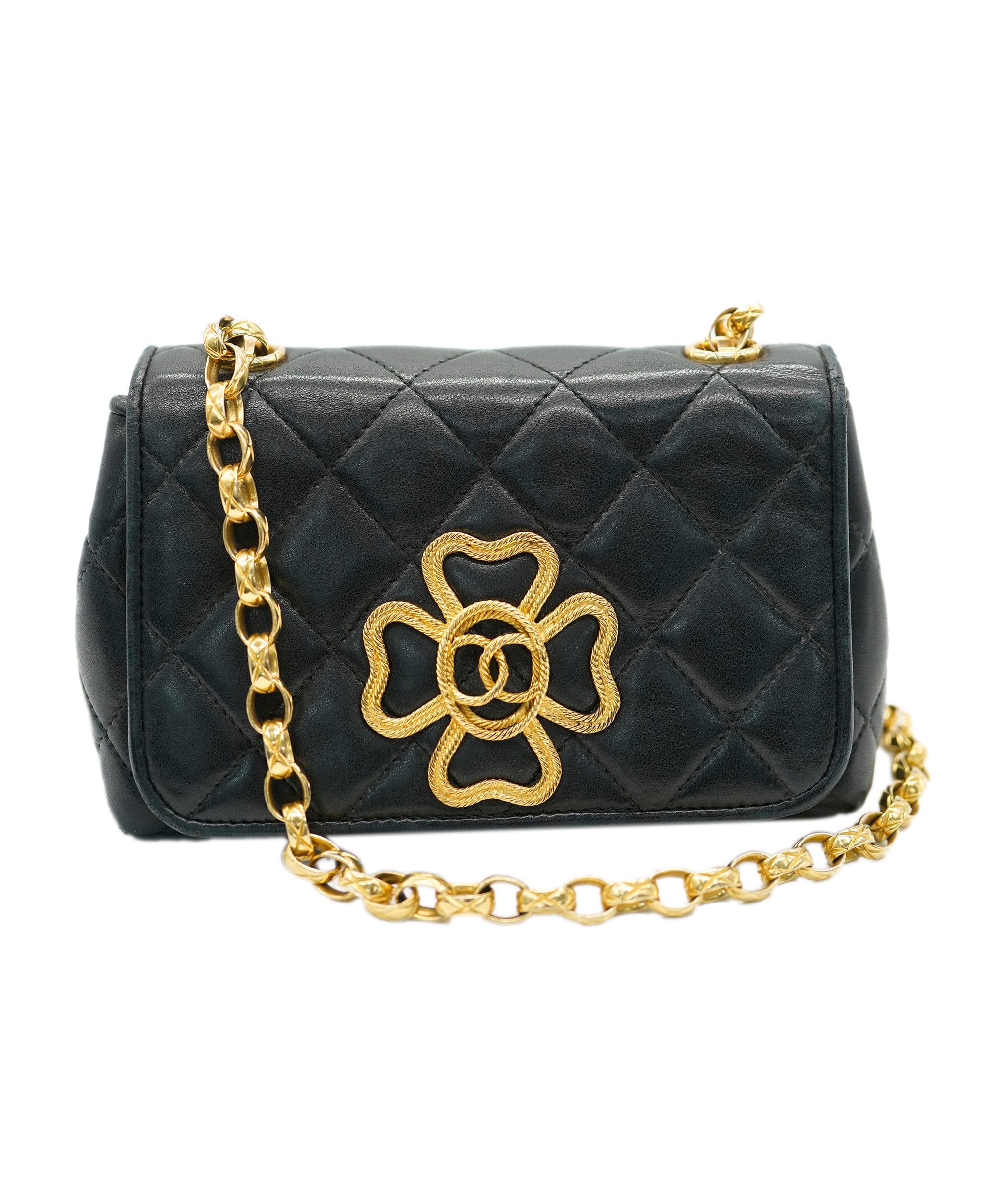 Chanel Chanel Black Lambskin Bag with Bijoux Chain  - AJC0726