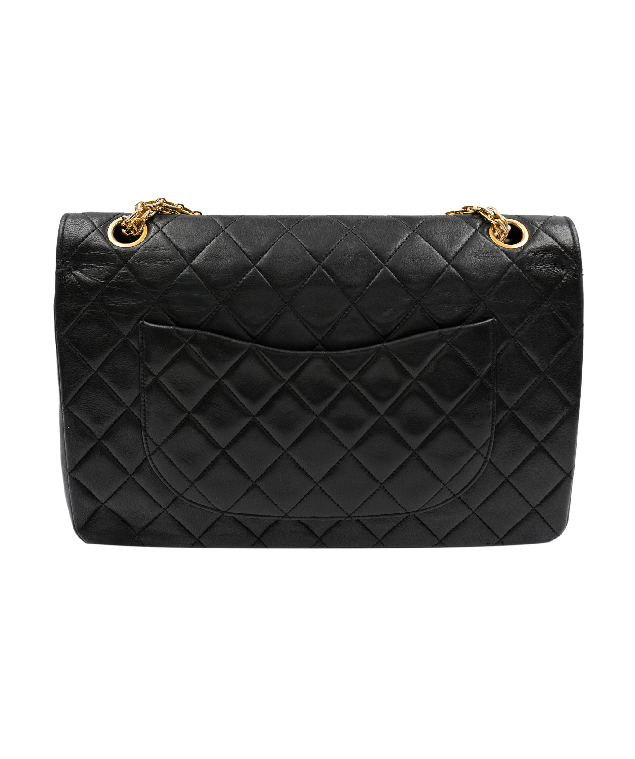 Chanel Chanel black lambskin Flapbag - ASL1368