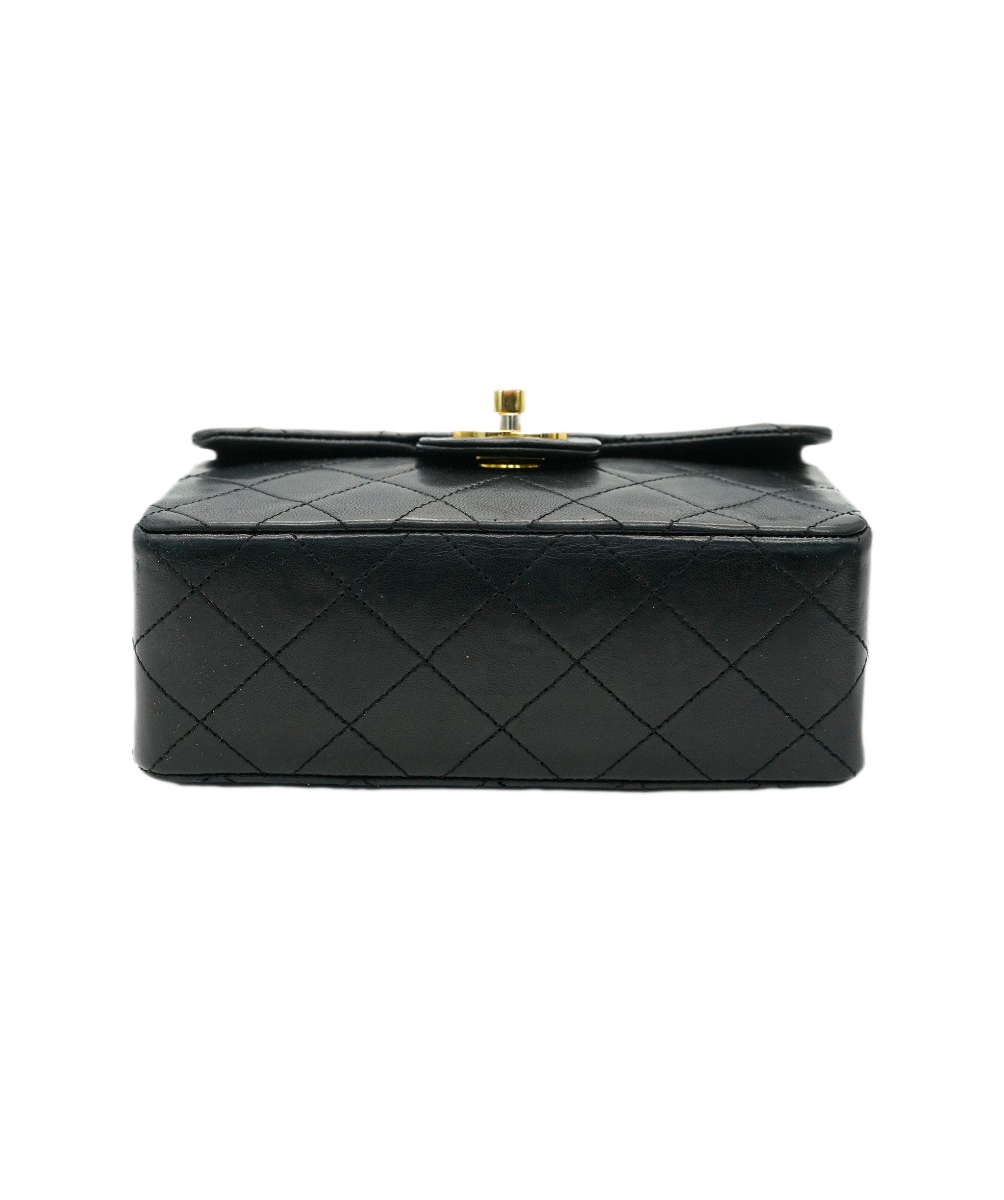 Chanel Chanel black lambskin mini square  AVC2123