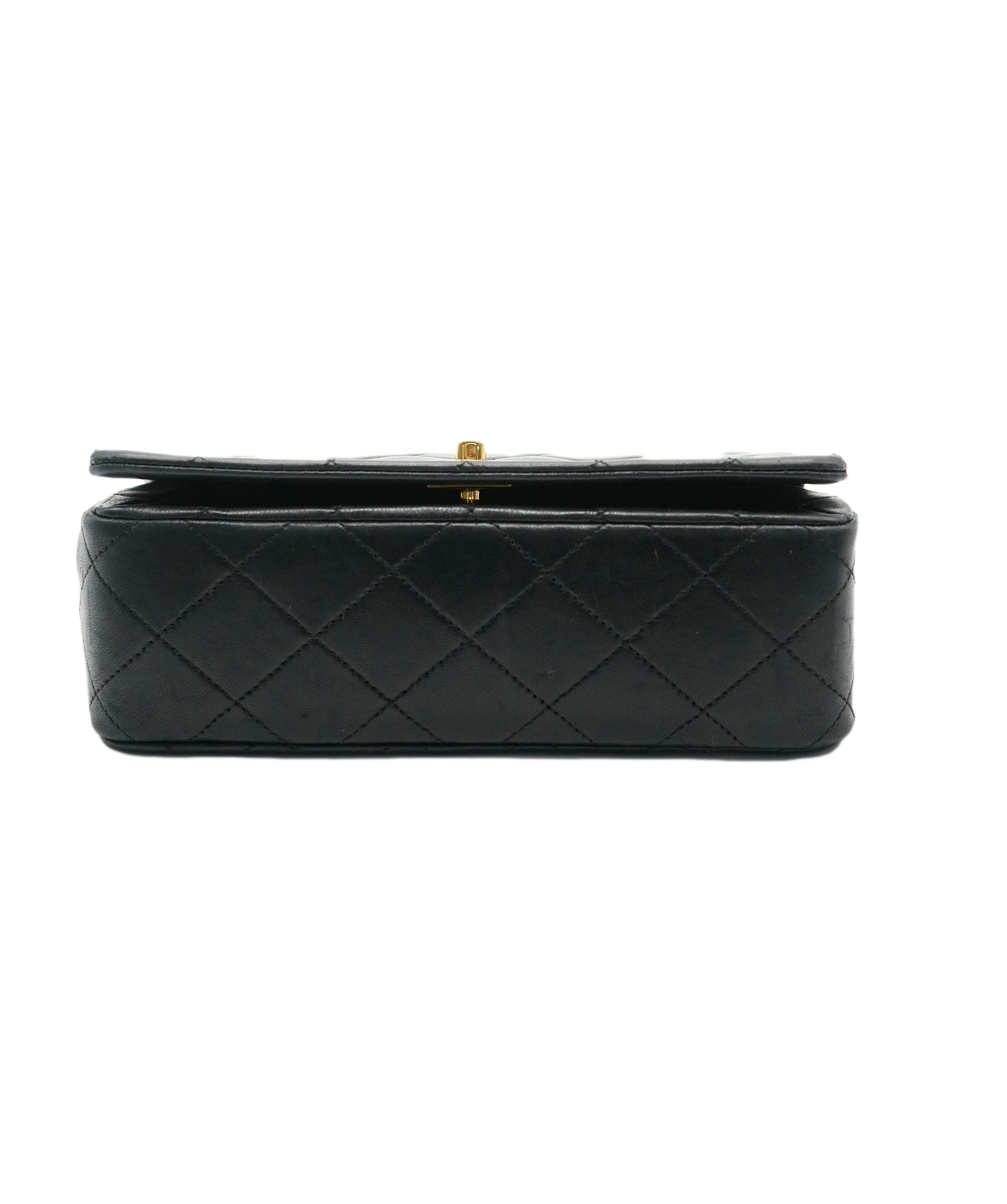 Chanel CHANEL Black Mini Full Flap  ASL10453