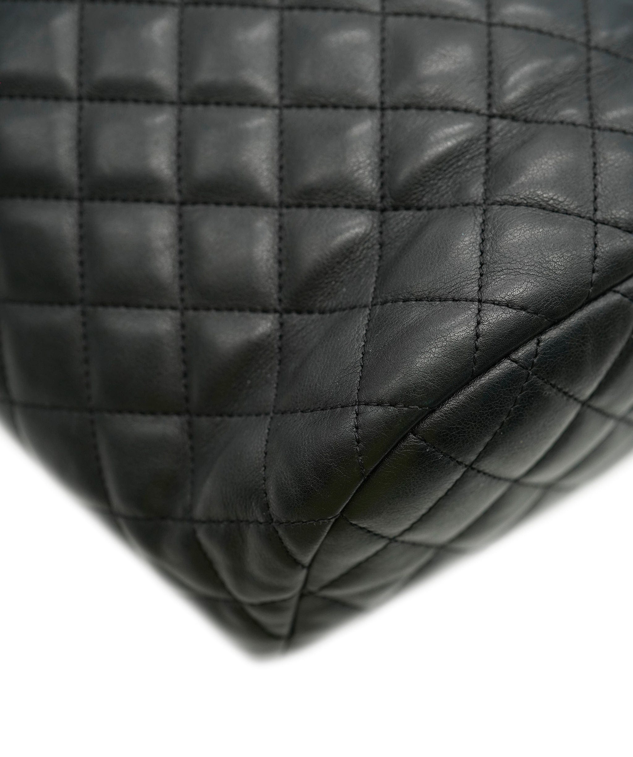 Chanel Chanel Black Quilted Lambskin Urban Spirit Backpack ABC0803