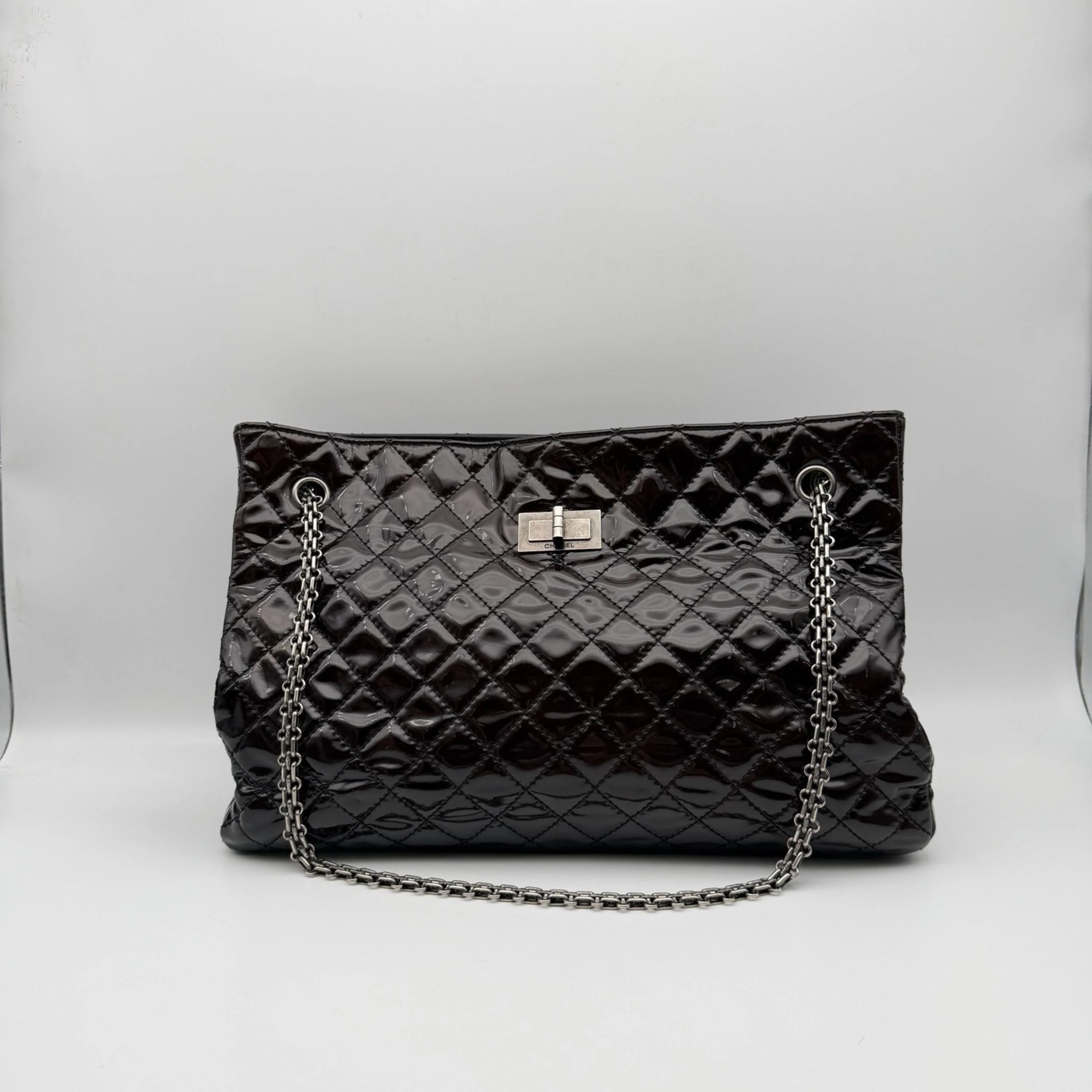 Chanel Chanel Black Quilted Leather Shoulder Bag C345661