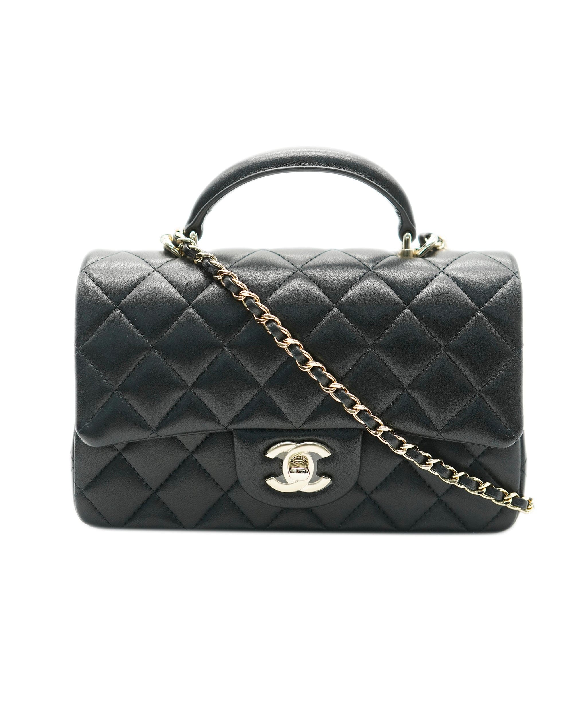 Chanel Chanel Black Top Handle ASC4928