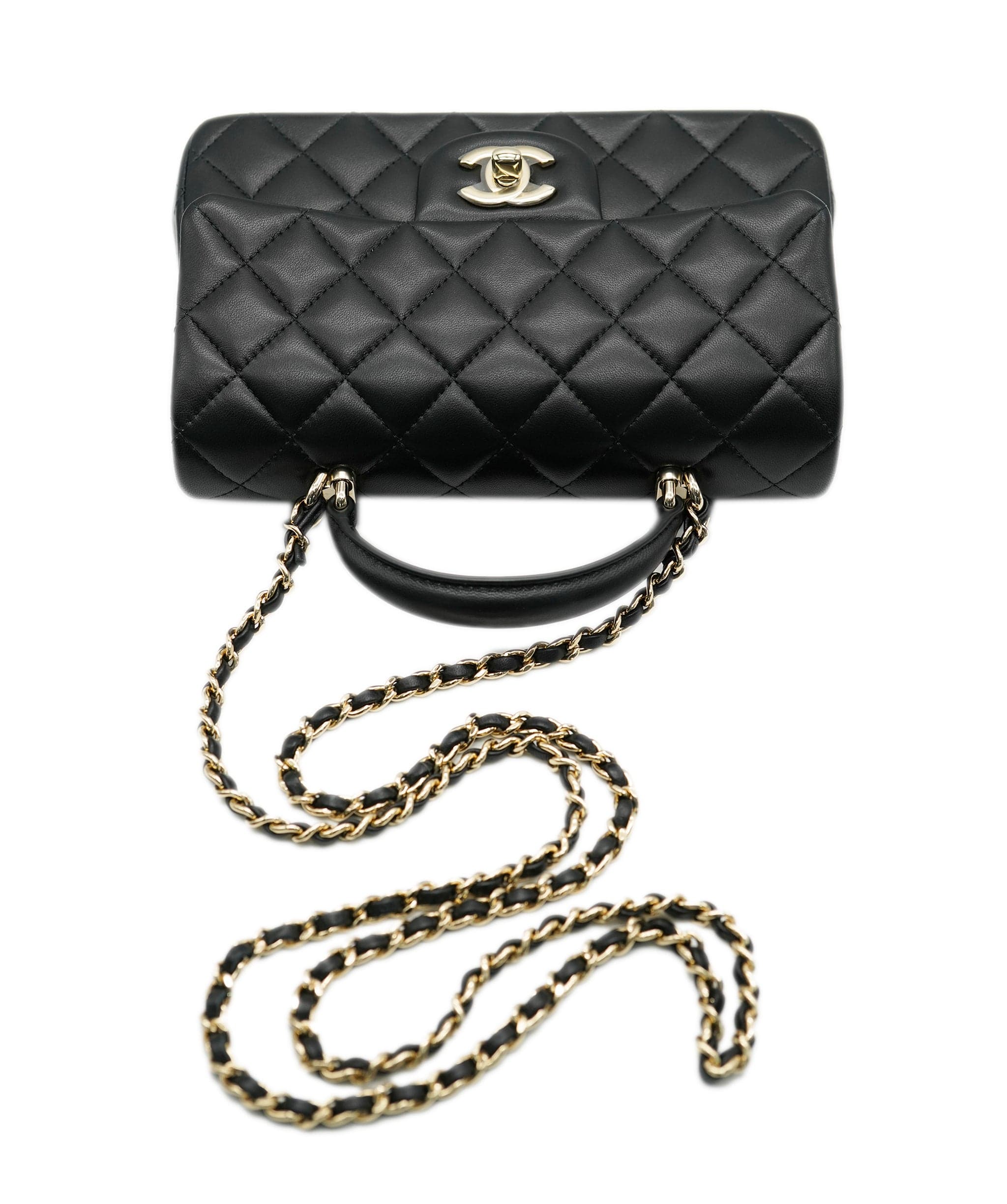 Chanel Chanel Black Top Handle ASC4928