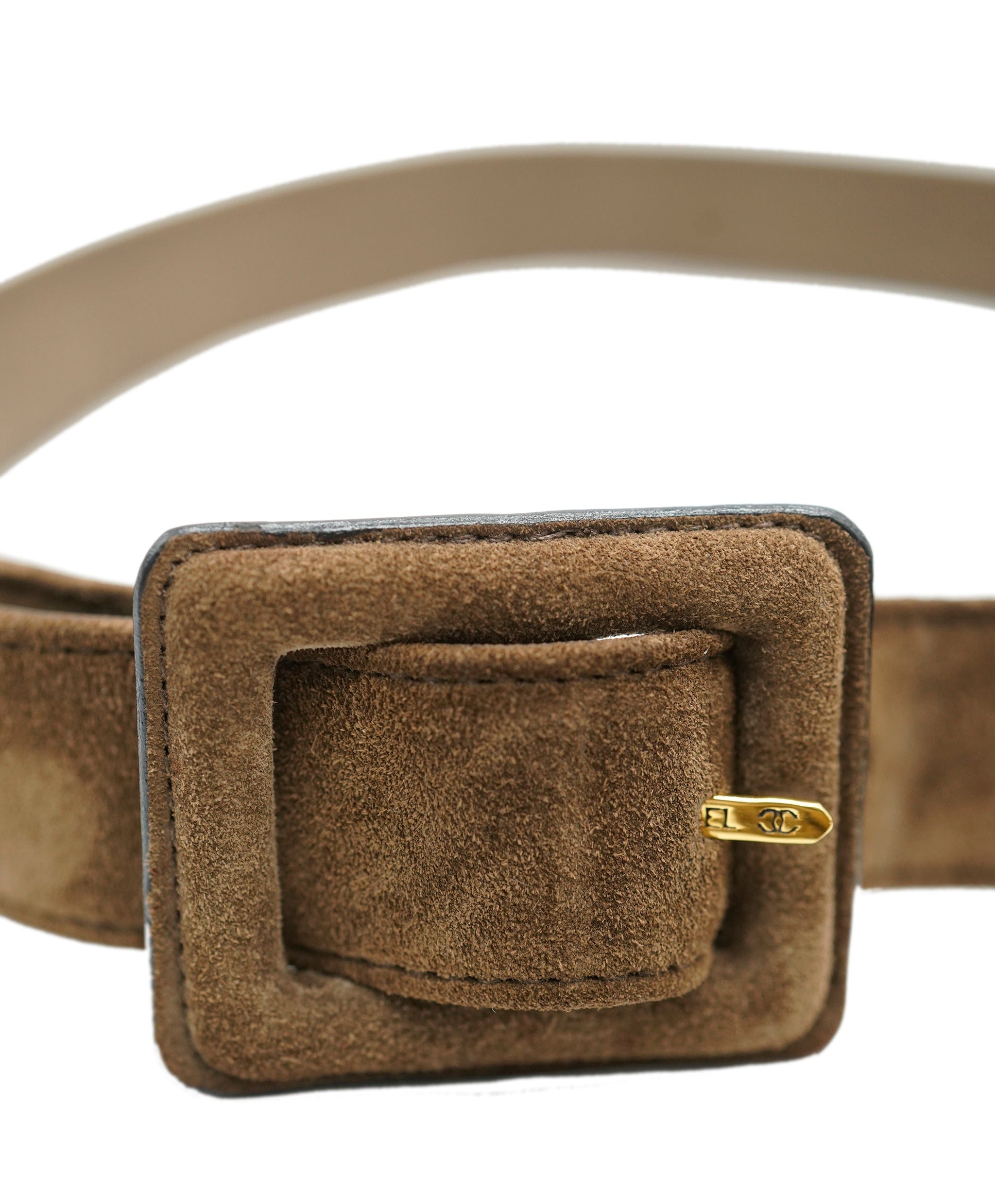 Chanel Chanel brown suede belt bag AJL0175