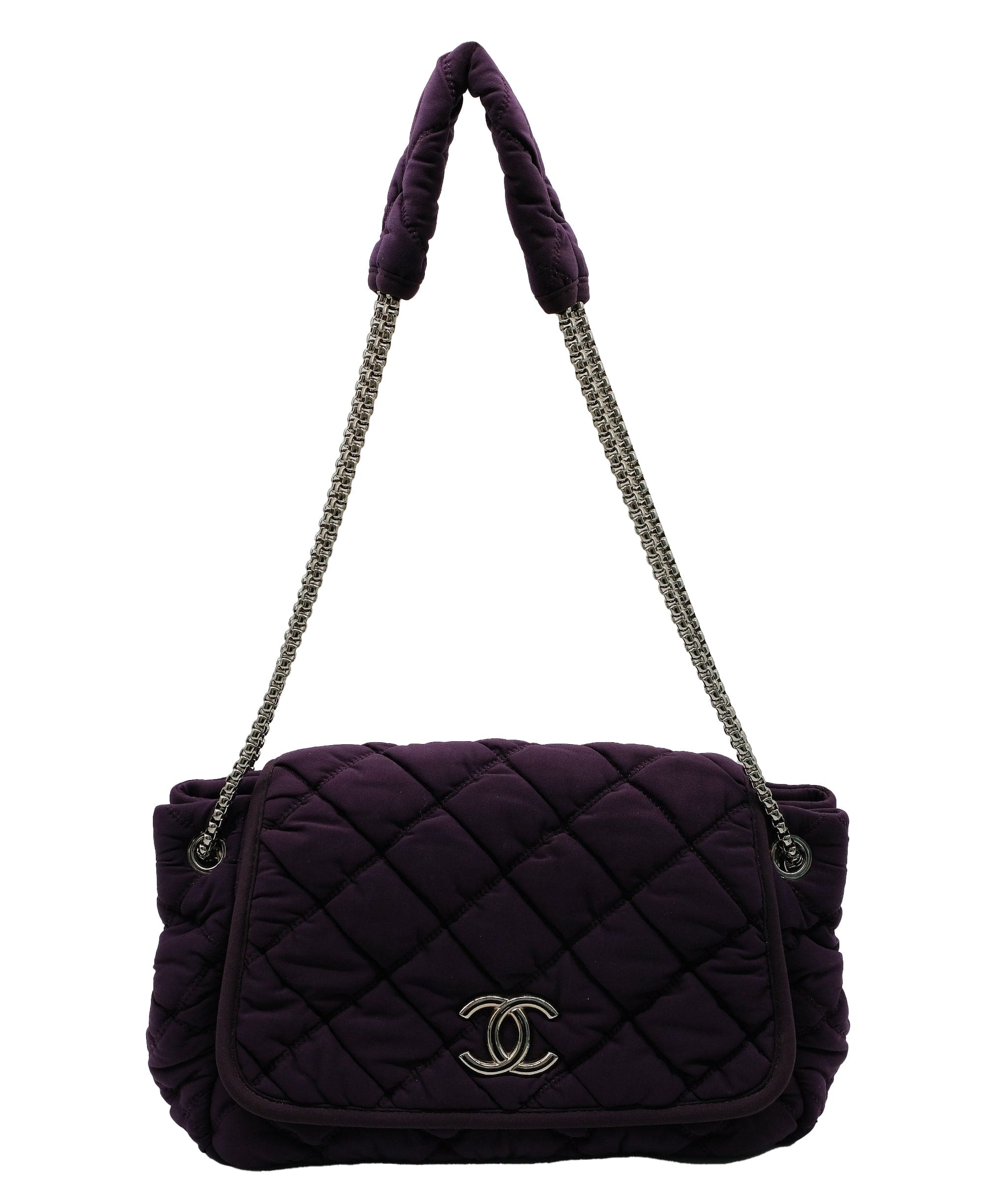 Chanel Chanel Bubble Flap w/  Dustbag & Authenticty Card RJC3453