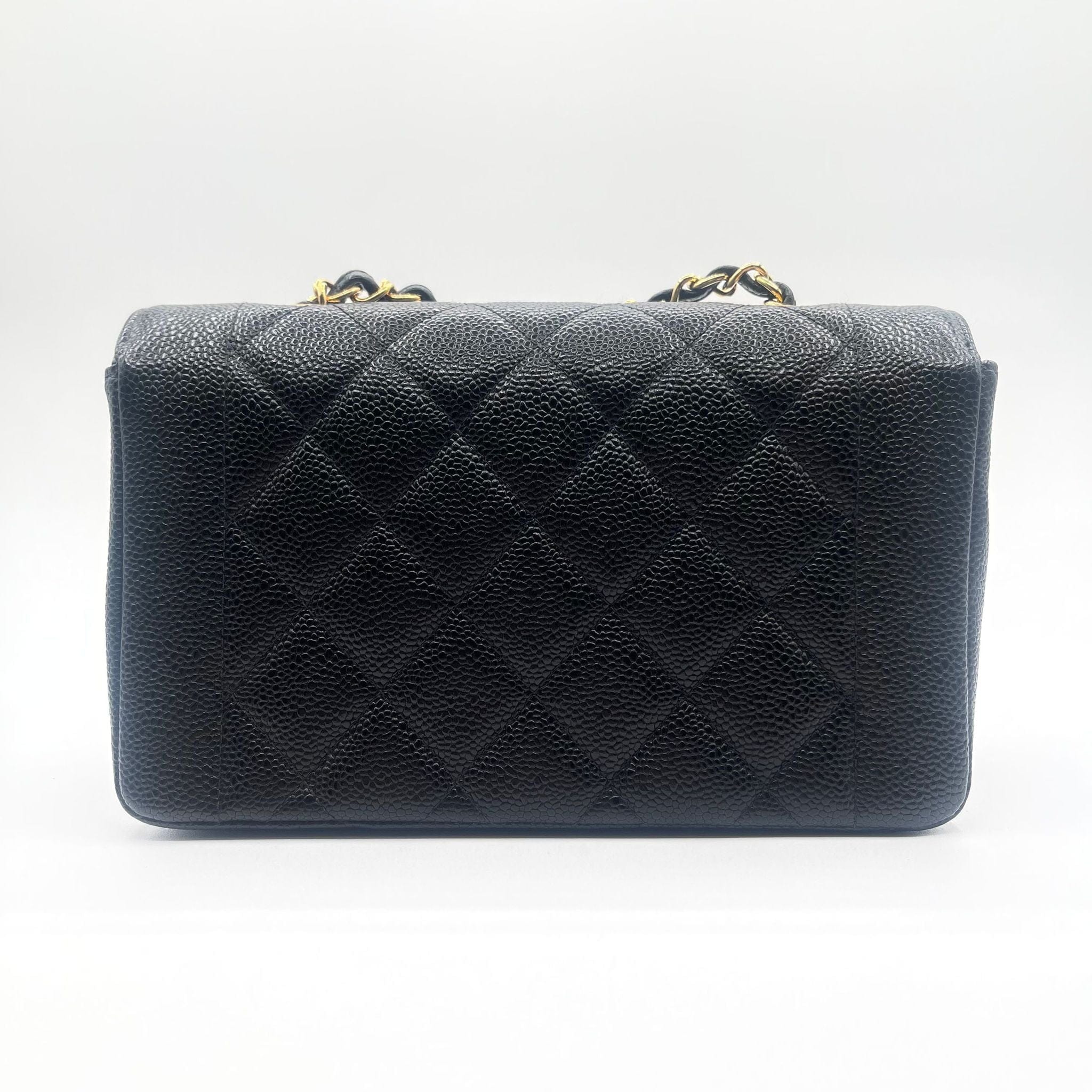 Chanel Chanel Caviar Black Diana Bag LP90190300