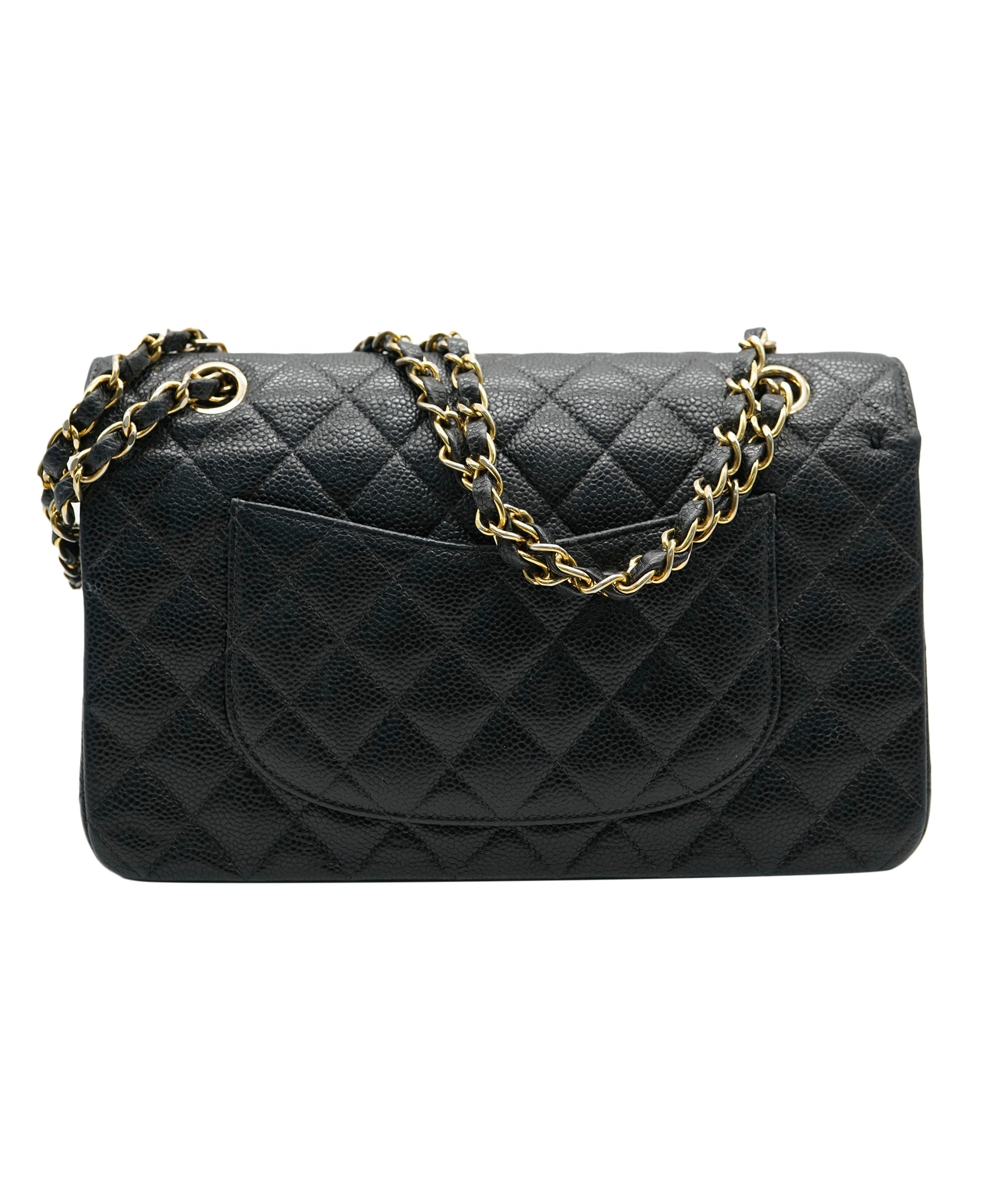 Chanel Chanel Caviar black Flap Bag Series 10 GHW  ASL10198