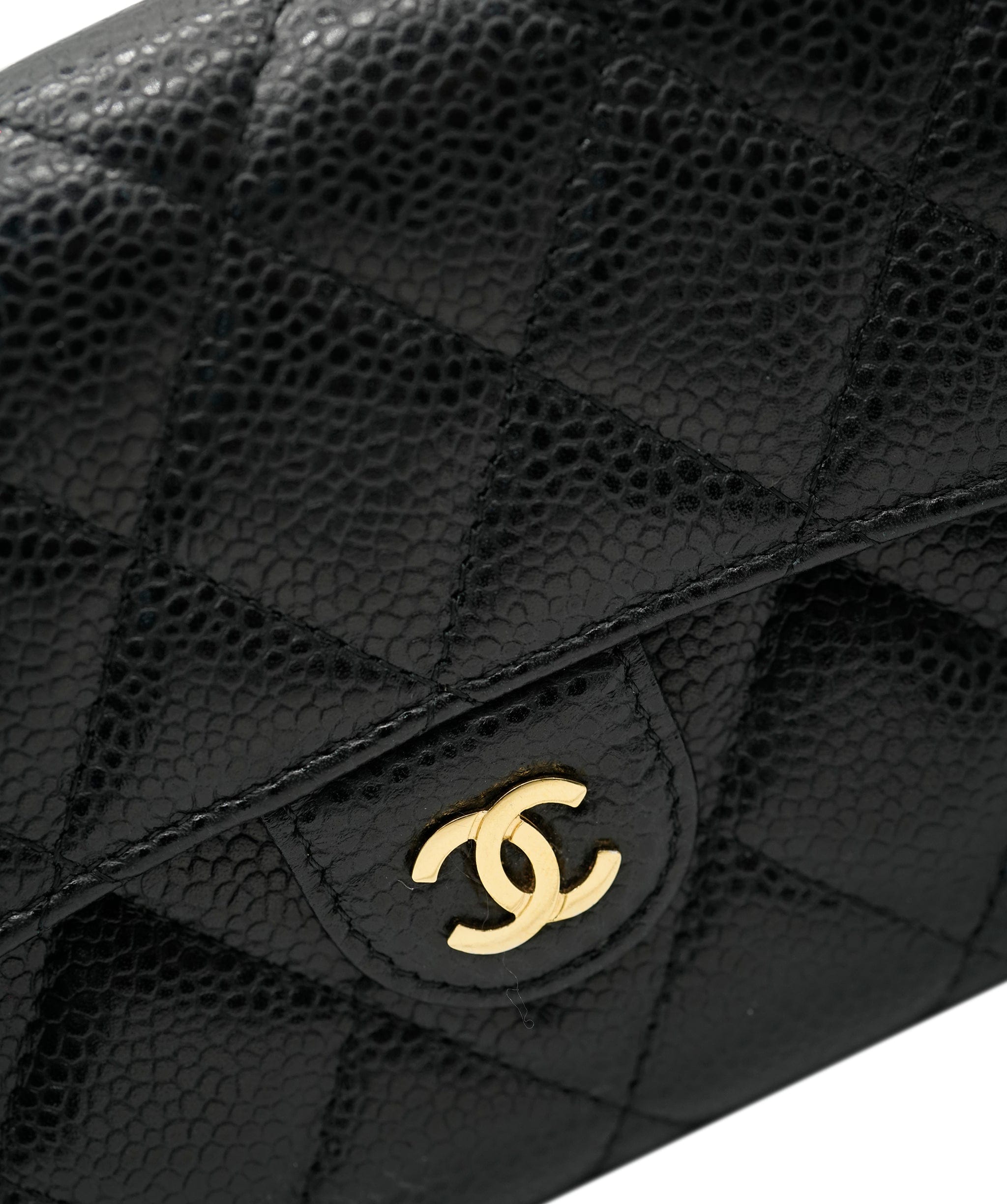 Chanel Chanel Caviar Long Wallet GHW  ALC0822