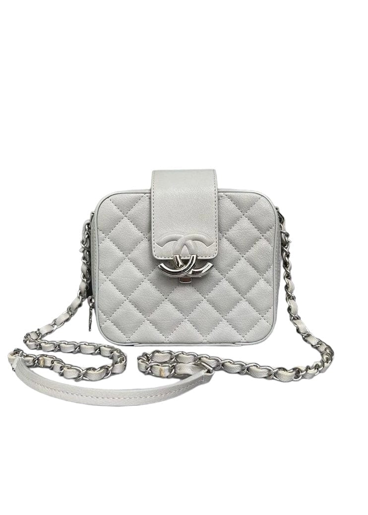 Chanel Chanel CC Box Camera Bag Goatskin PHW #25 SKCY022