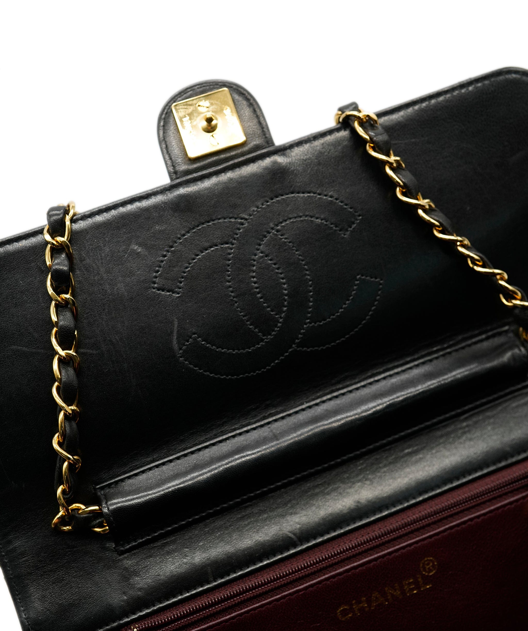 Chanel Chanel CC Push Lock Straight Single Flap - AJC0172