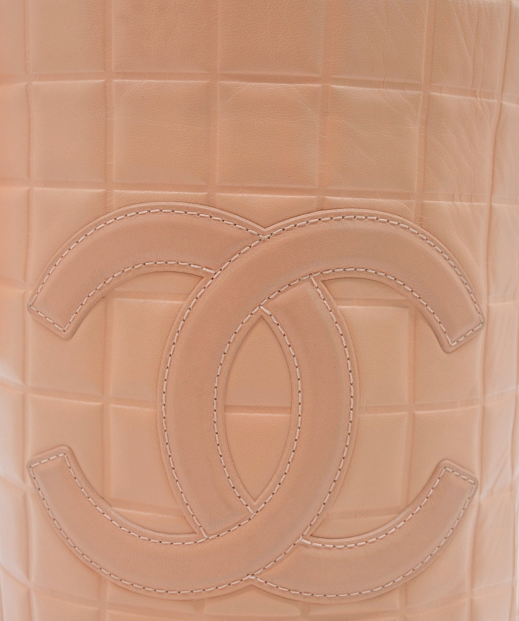 Chanel Chanel Chocolate Bar Pink Shoulder Bag ASL8444