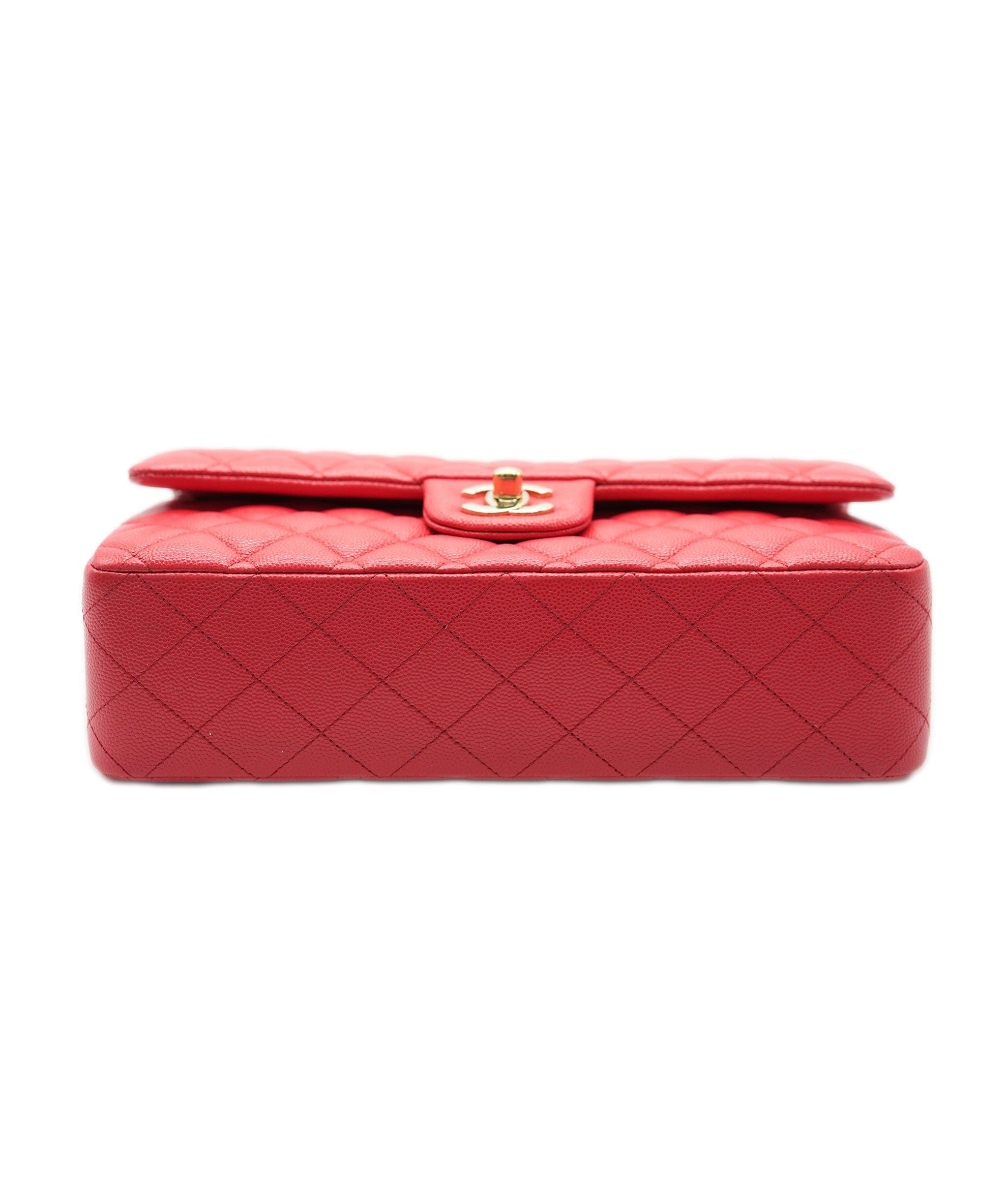 Chanel Chanel Coral Caviar Flap Medium (Card and Dustbag) ASC4860