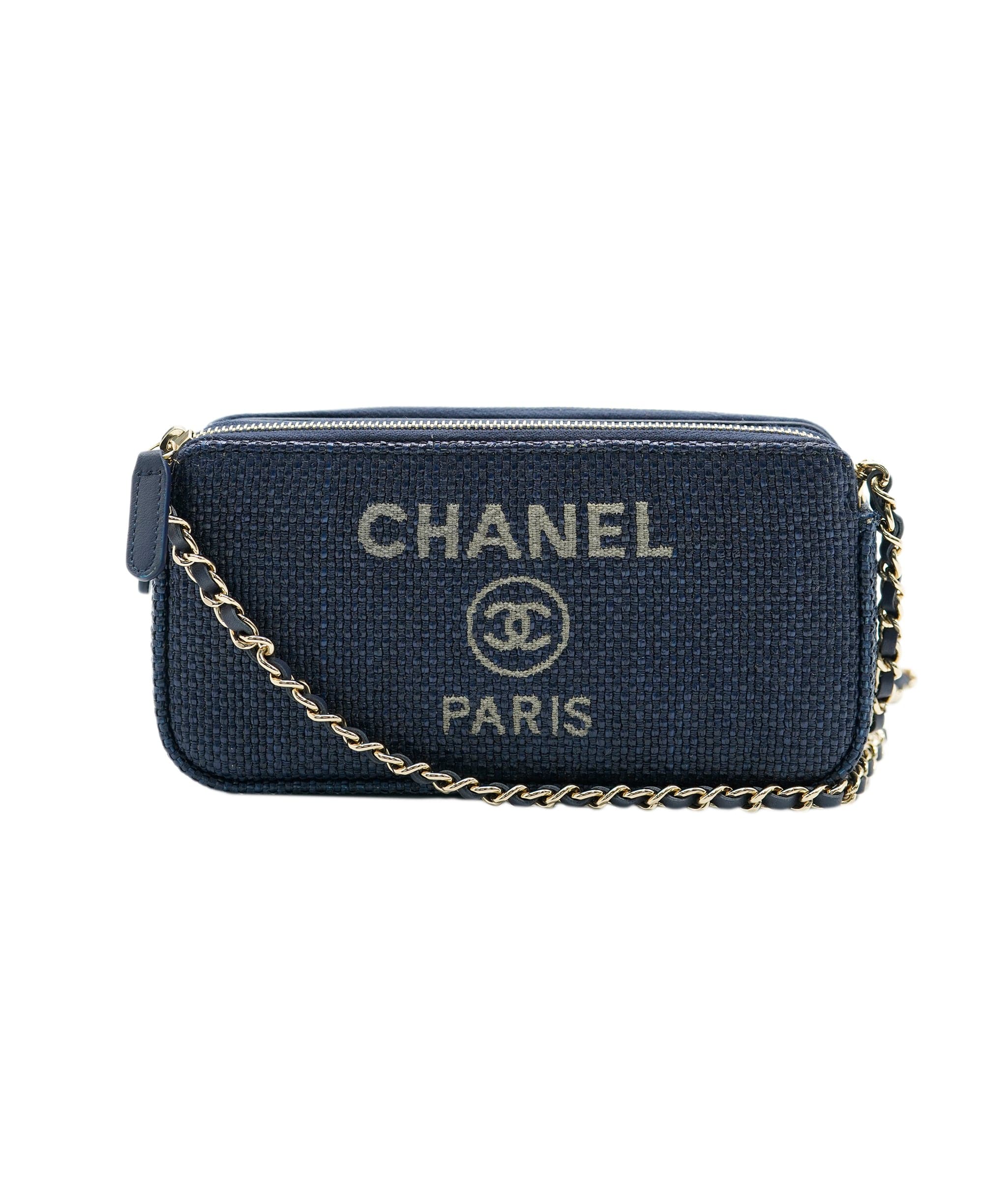 Chanel Chanel Deauville Double Zip Clutch - AJC0177