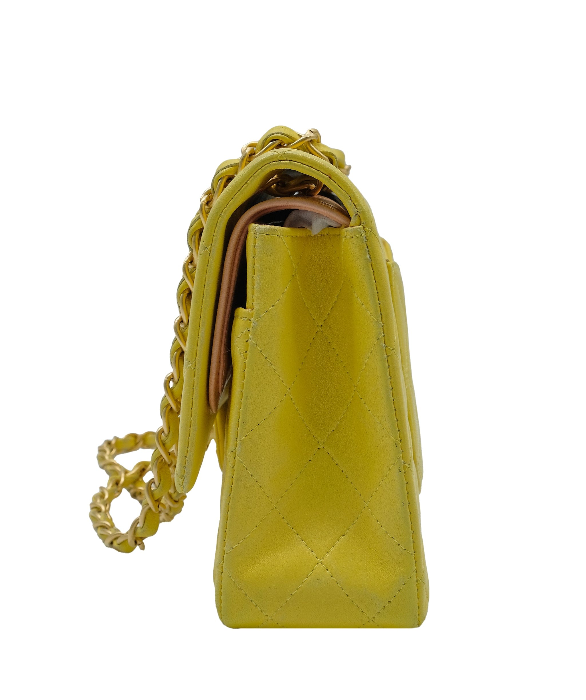 Chanel Chanel Flap Yellow ASL10210