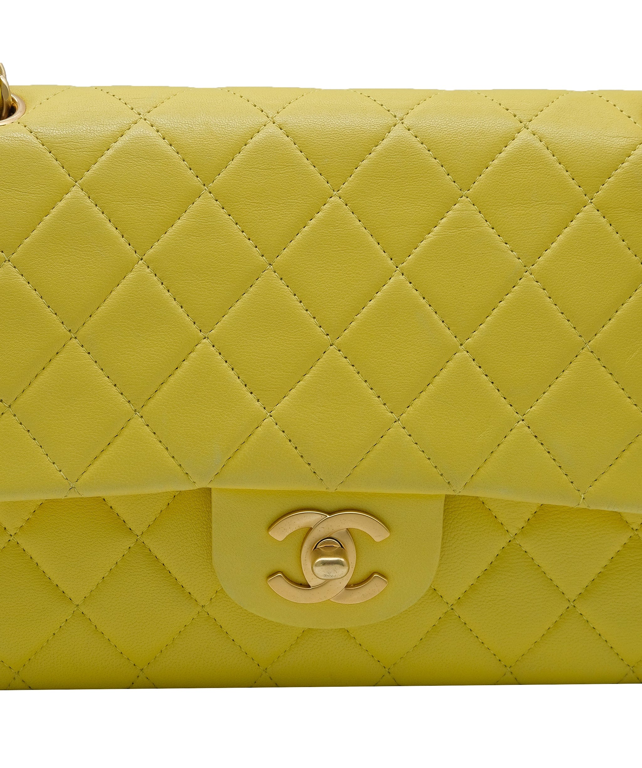 Chanel Chanel Flap Yellow ASL10210