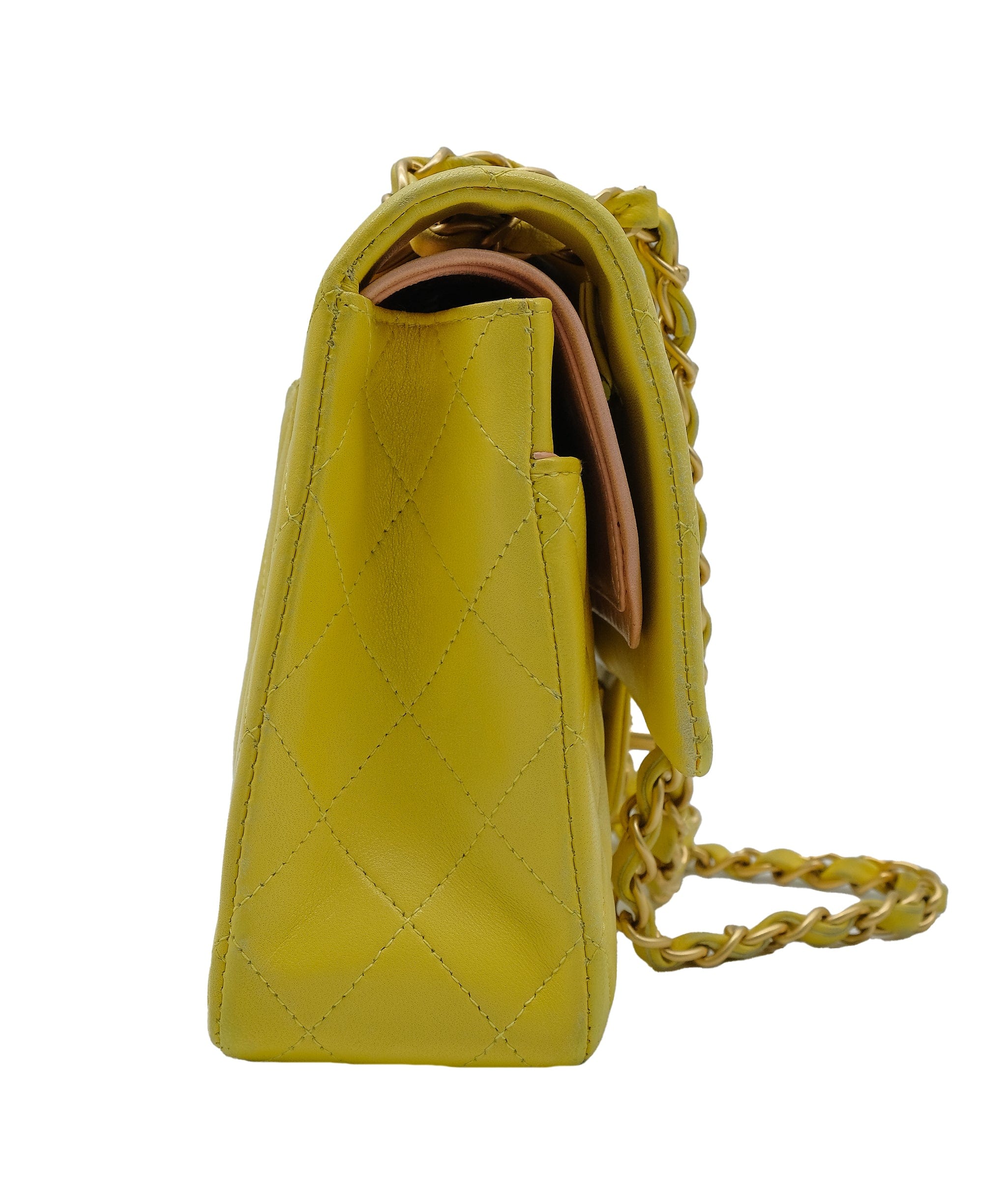 Chanel Chanel Flap Yellow ASL10210