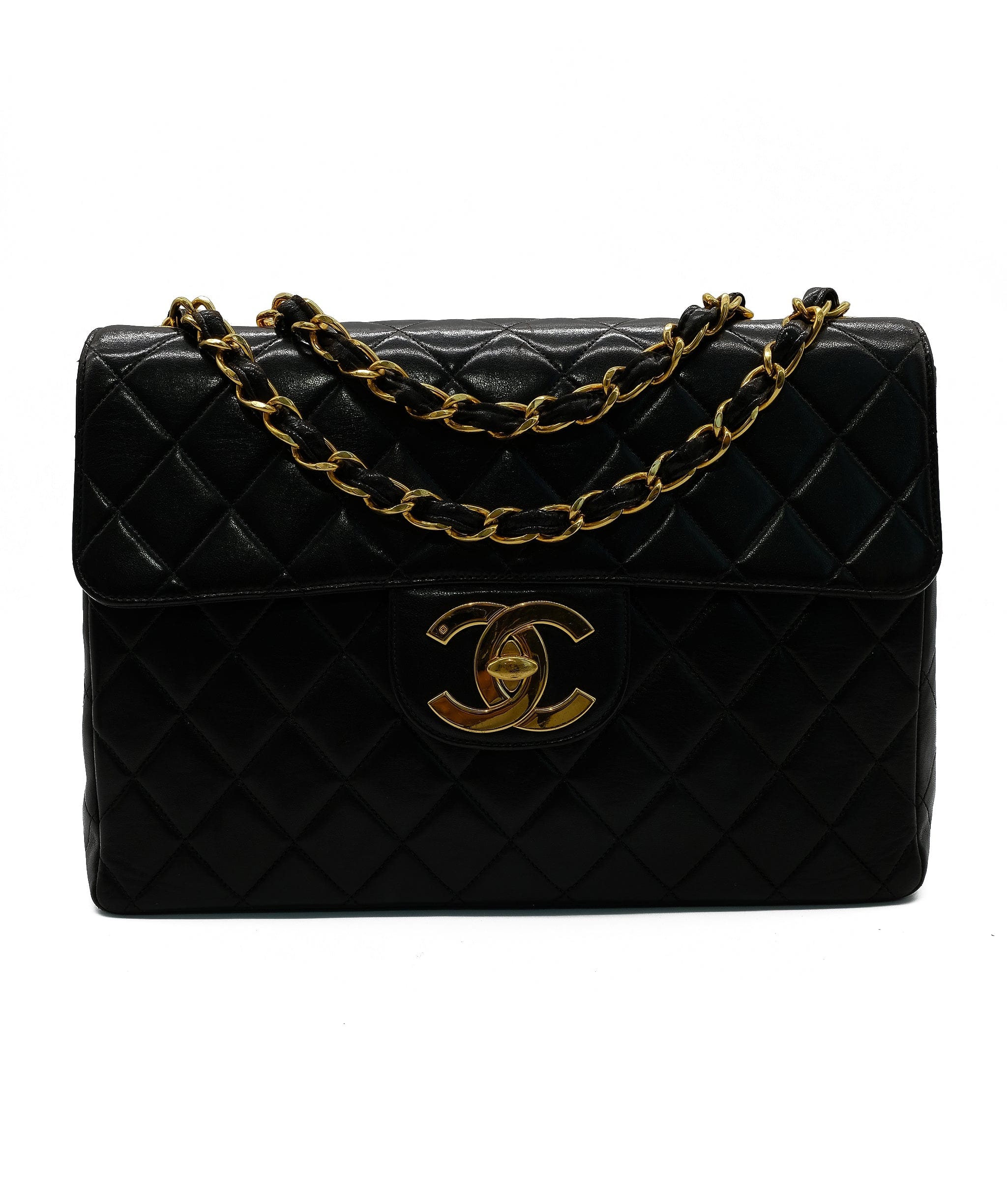 Chanel Chanel Jumbo 30 Black Card And Seal S/N 4401160 90182594 ASL8142