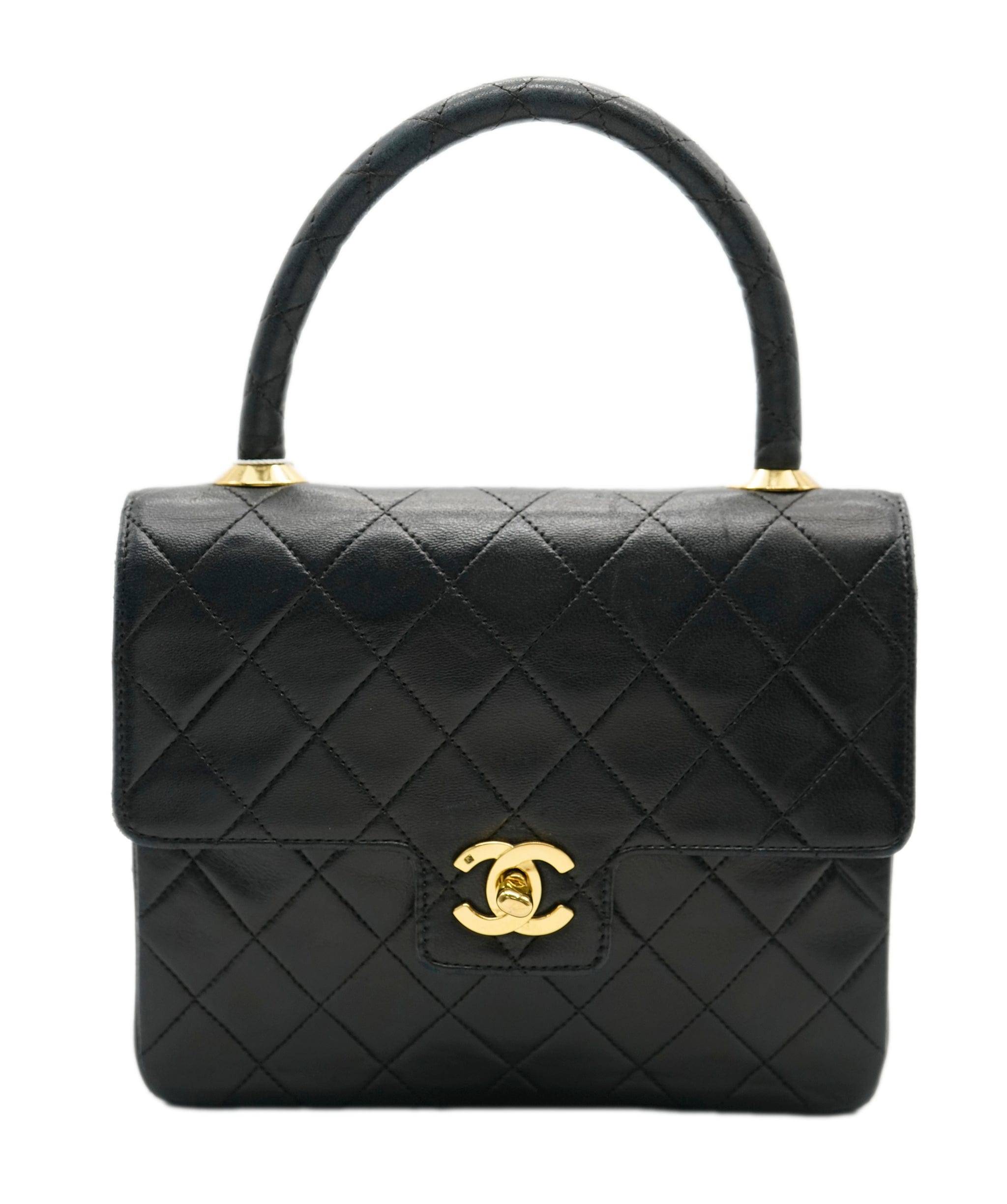 Chanel Chanel Kelly Lambskin Mini Black  - ASL2178