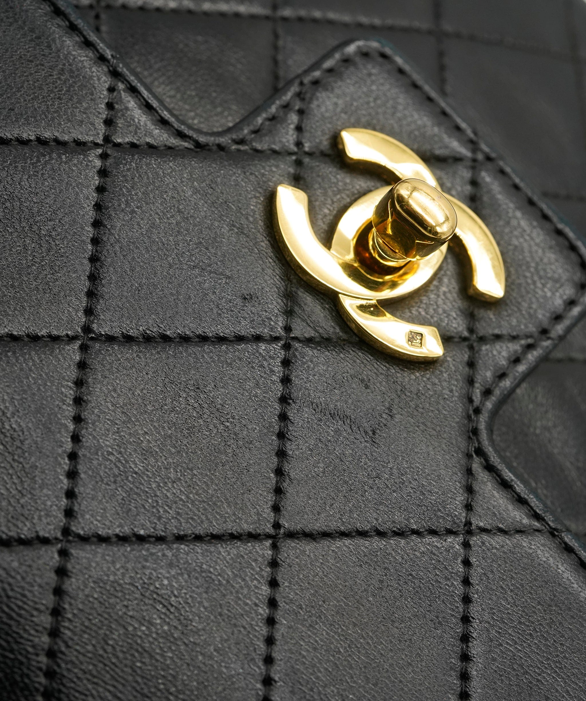 Chanel Chanel Kelly Lambskin Mini Black  - ASL2178