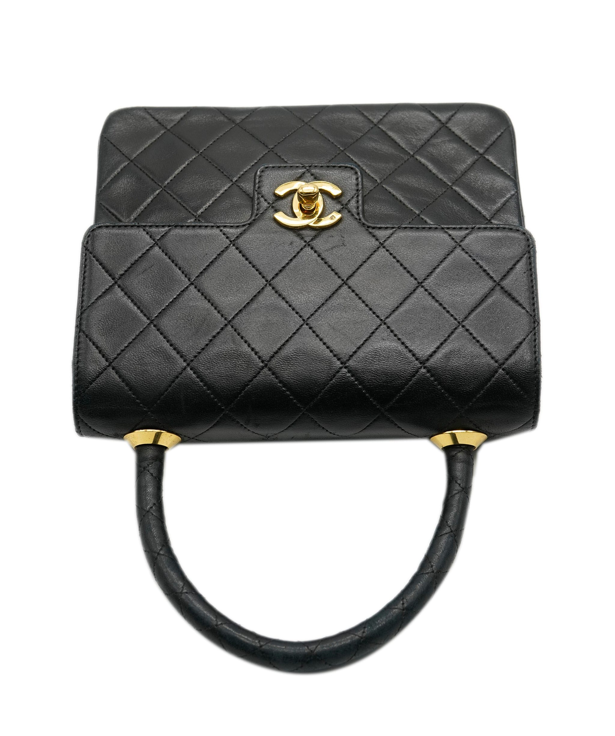 Chanel Chanel Kelly Lambskin Mini Black  - ASL2178