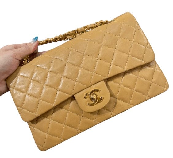 Chanel Chanel light caramel flap  series 4  ASC2436