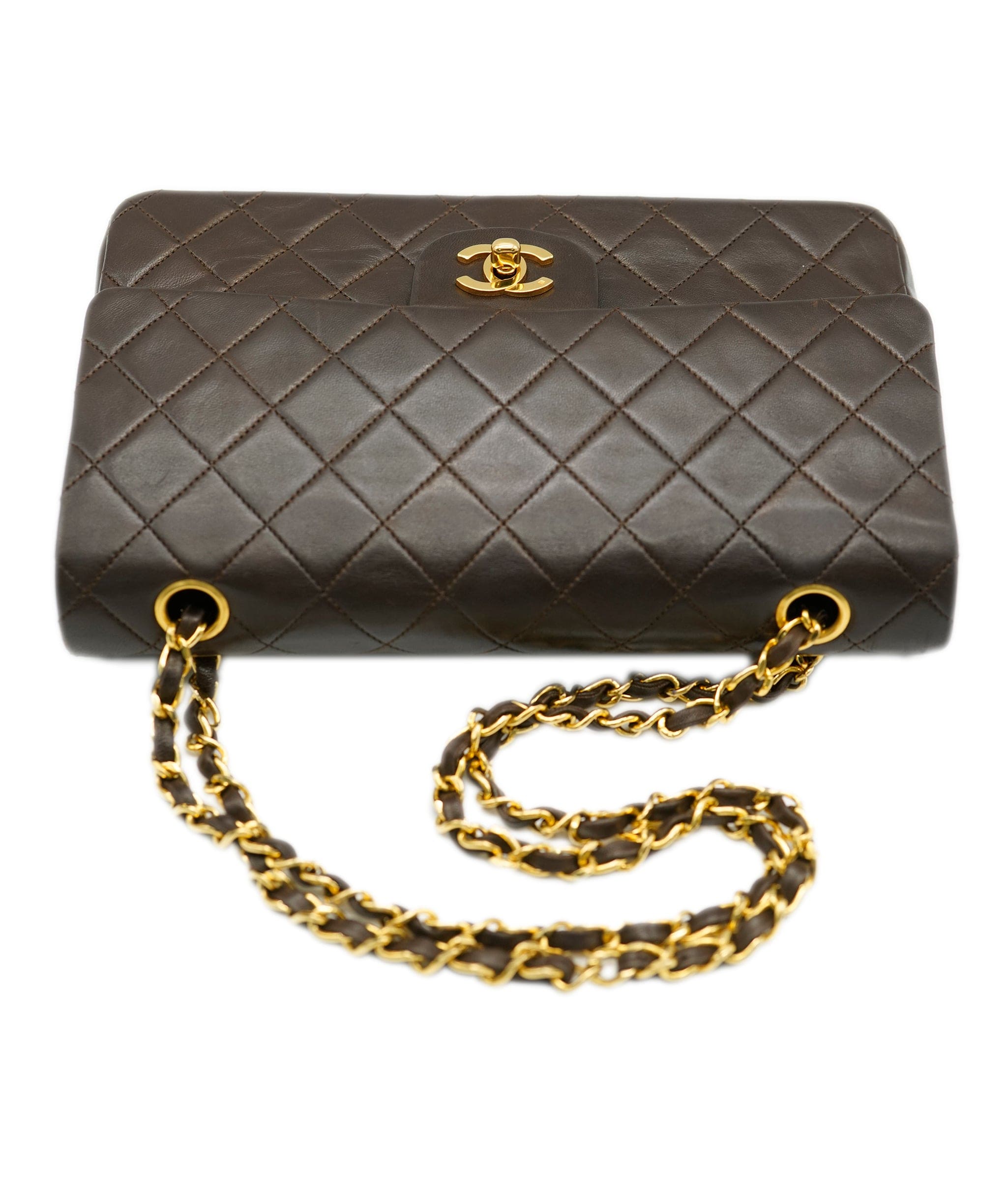 Chanel Chanel Matelasse 25 Brown 90164309 ASL7524