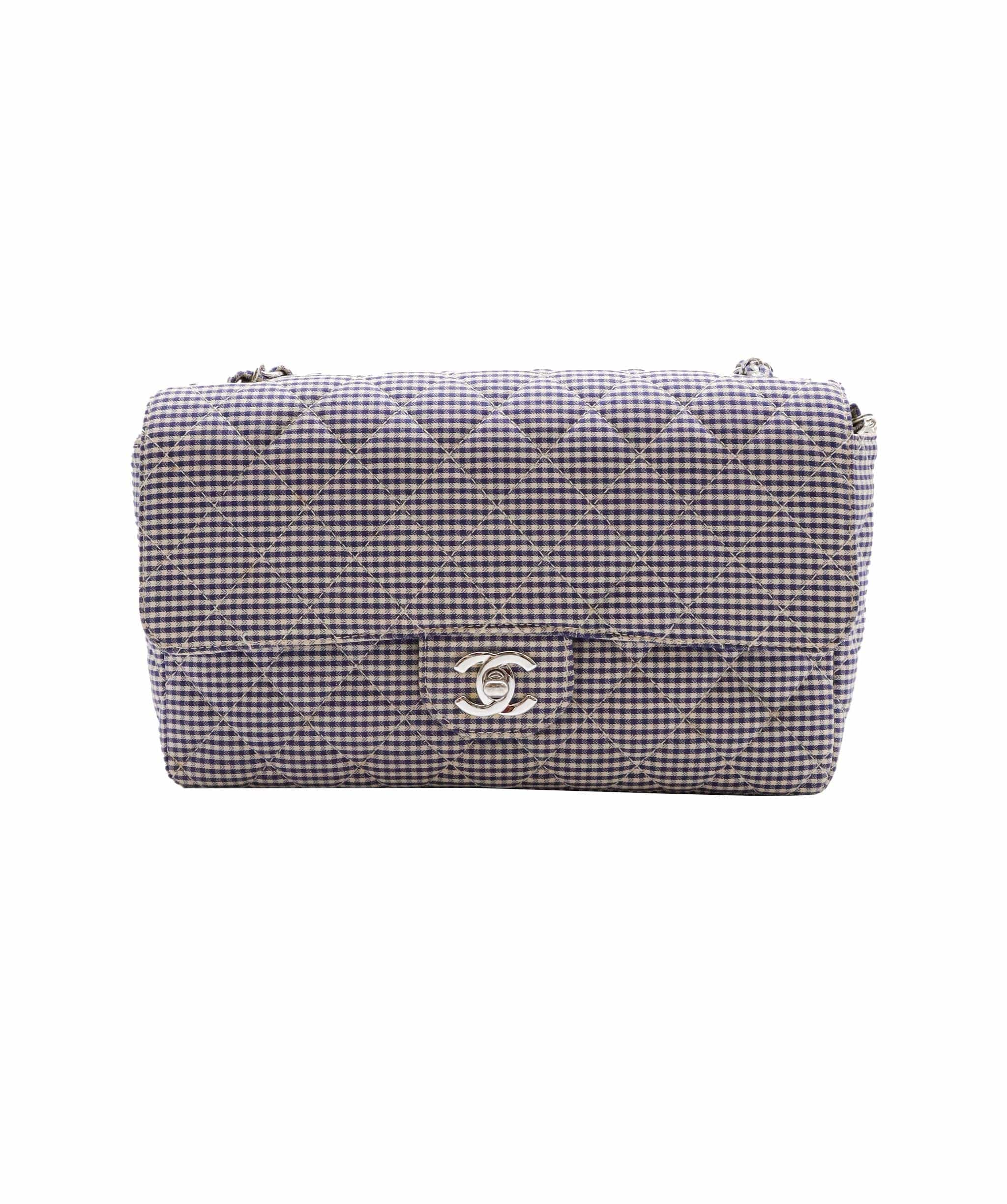 Chanel CHANEL Matelasse Chain Shoulde plaid flap bag DXBS0581