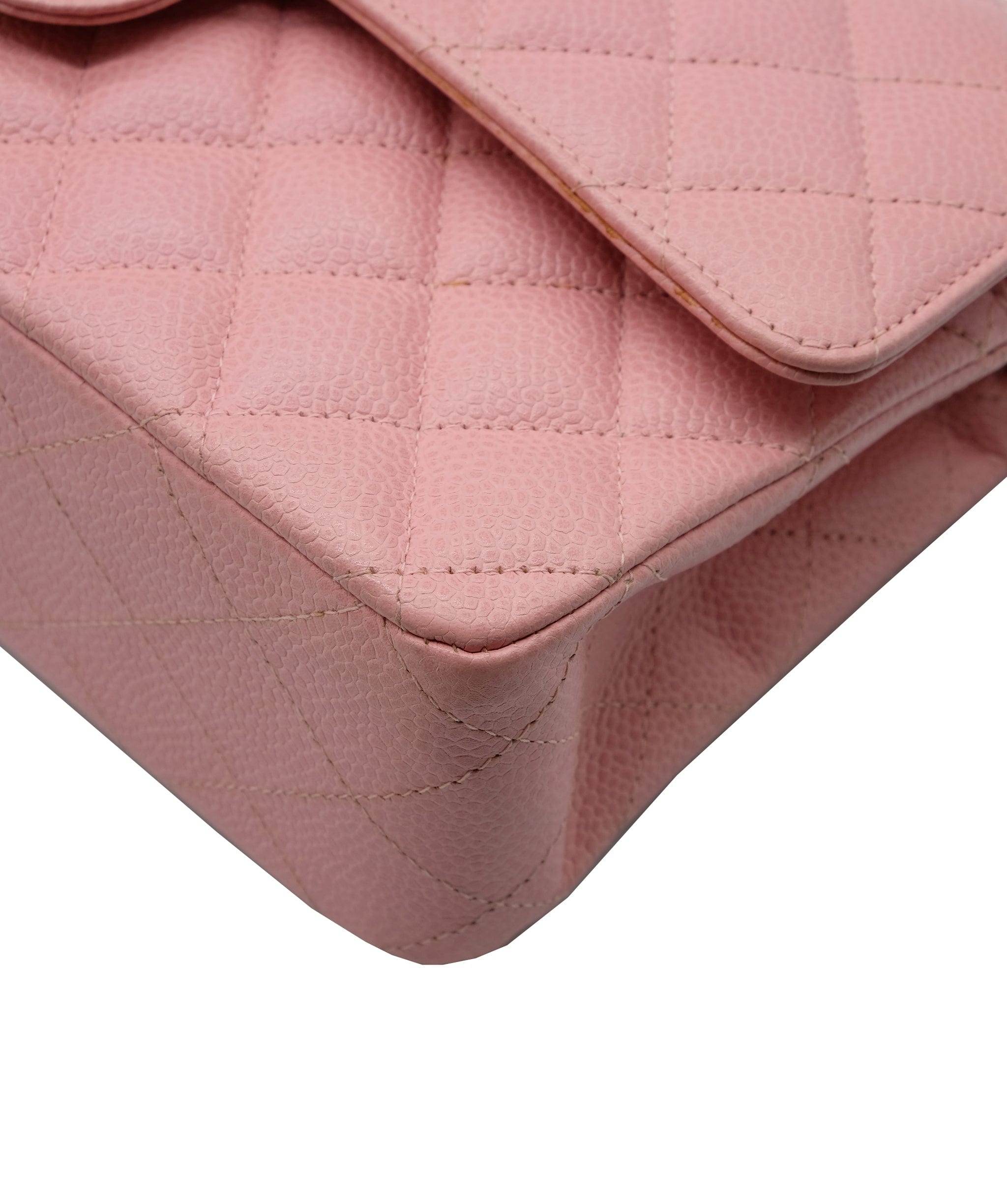 Chanel Chanel Matelasse Pink Caviar Flap Bag Series 9 ASL9687