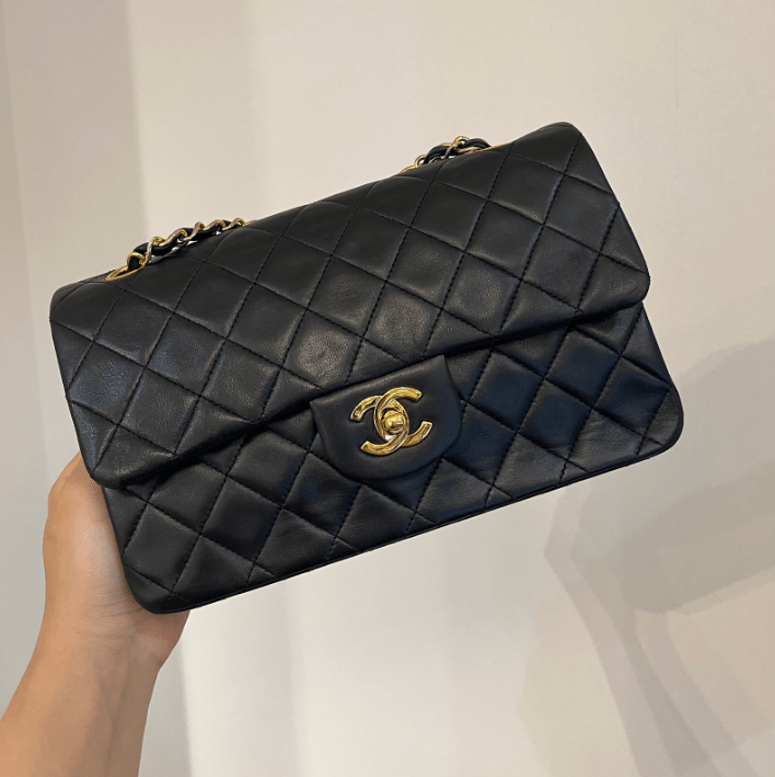 Chanel Chanel Matelasse23 black seal only series 0 ASL8681