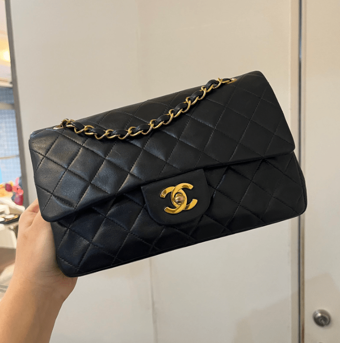 Chanel Chanel Matelasse23 black seal only series 2 ASL8678