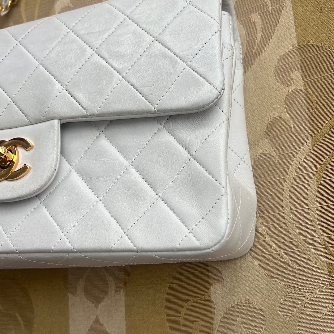 Chanel Chanel Matelasse23 white seal only series 1 ASL8680