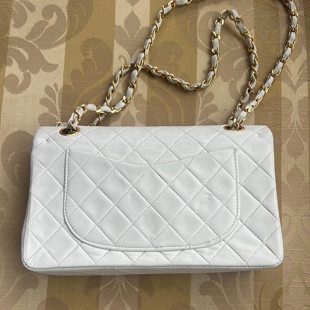 Chanel Chanel Matelasse23 white seal only series 1 ASL8680