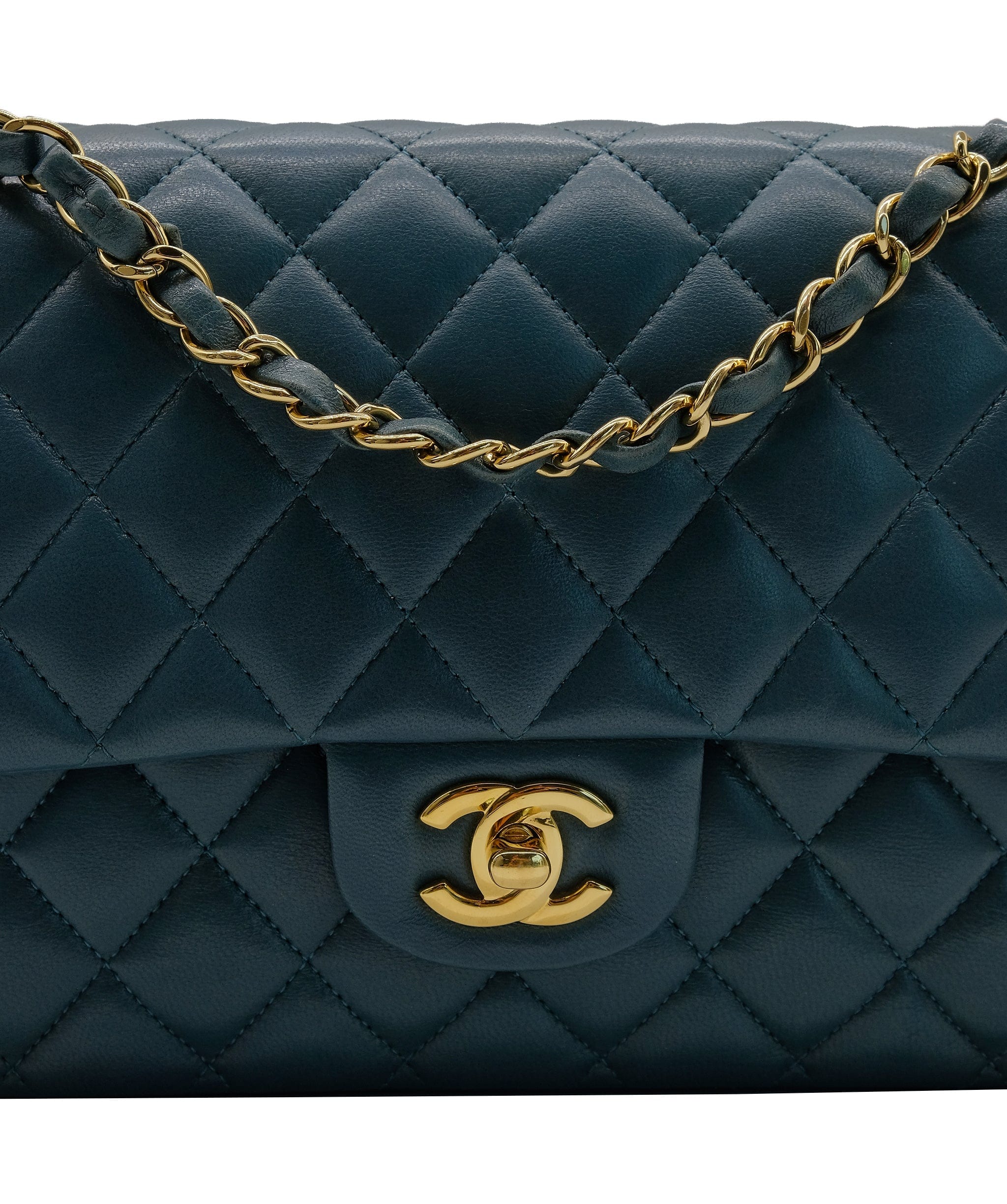 Chanel Chanel Matelasse25 Green Card And Seal S/N 21589159 90187013 ASL8141