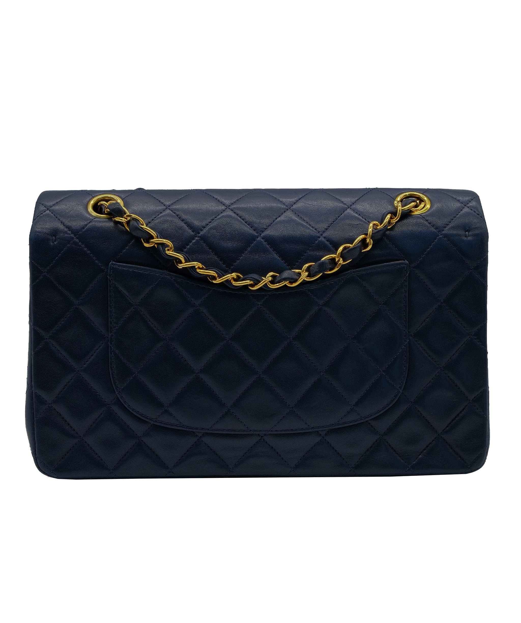 Chanel Chanel Matelasse25 Navy Card And Seal S/N 4806821 ASL8145