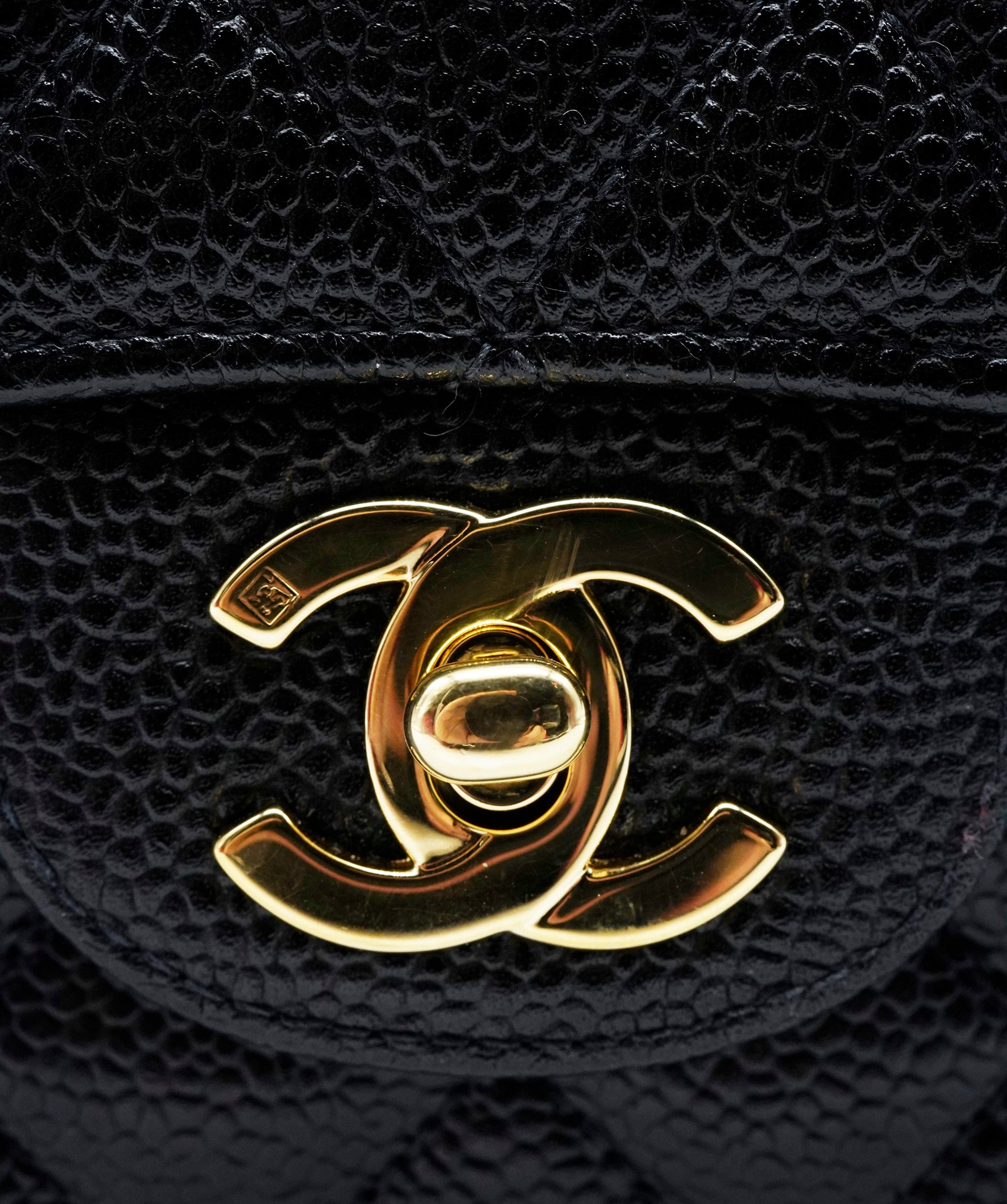 Chanel Chanel Materasse 23 caviar black GHW Series 7 ASL9554