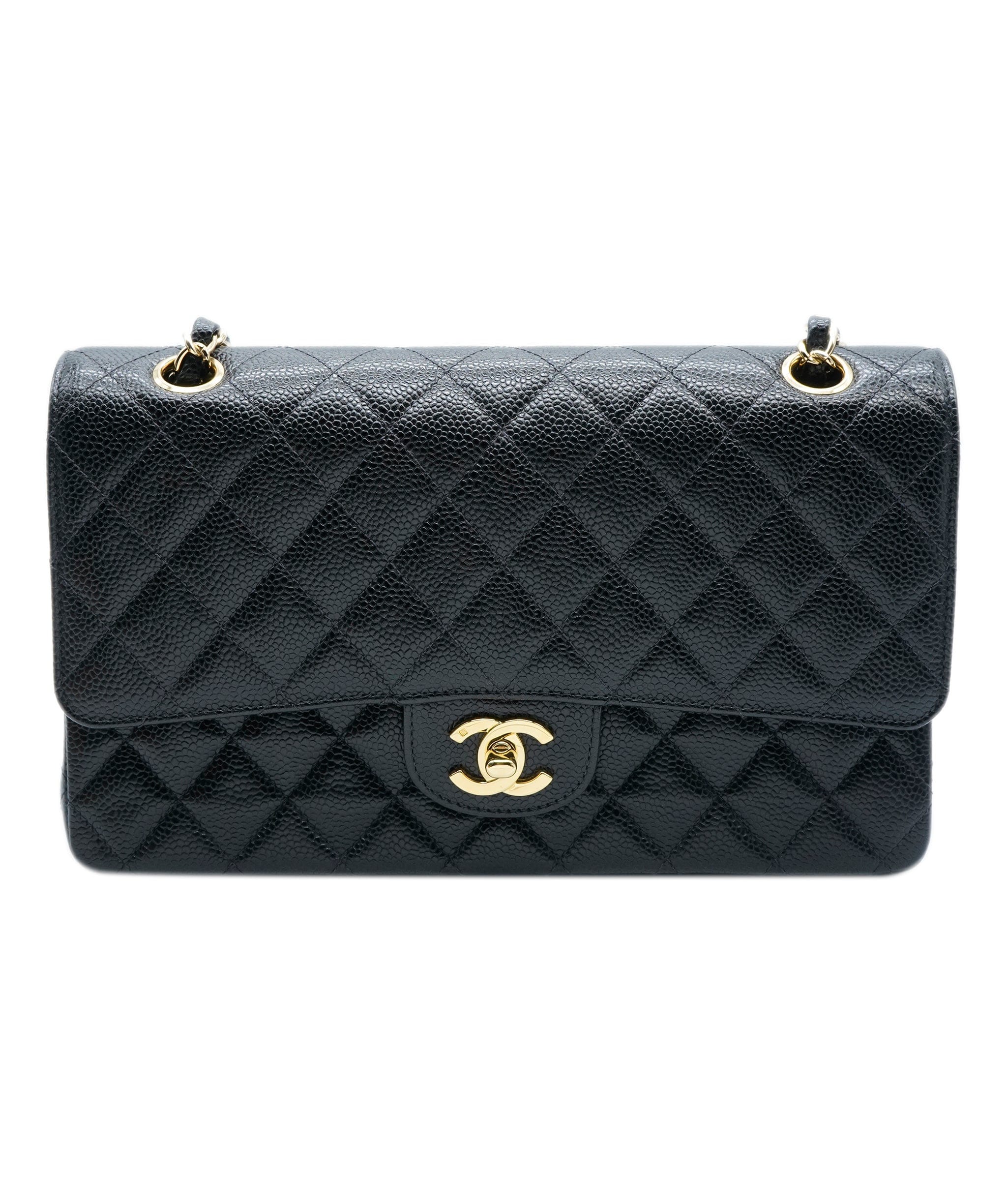 Chanel Chanel Materasse 25  black caviar GHW Series 7 ASL9556