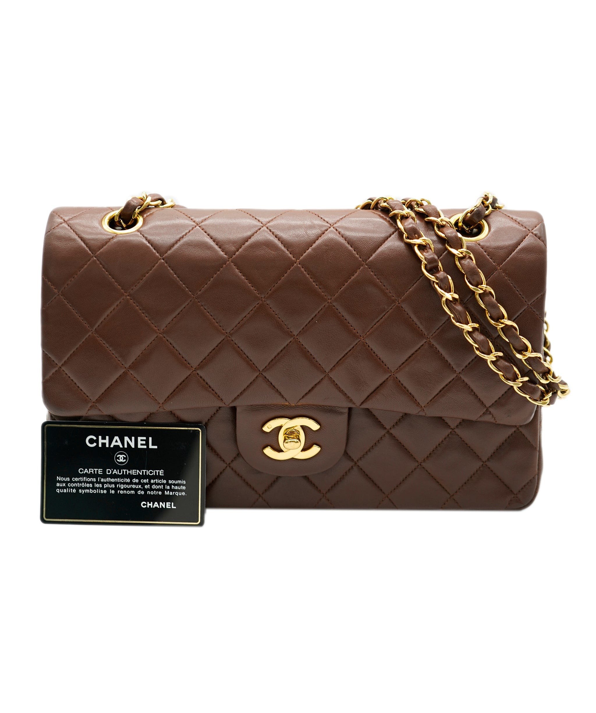 Chanel Chanel materasse brown crossbody ASL8207