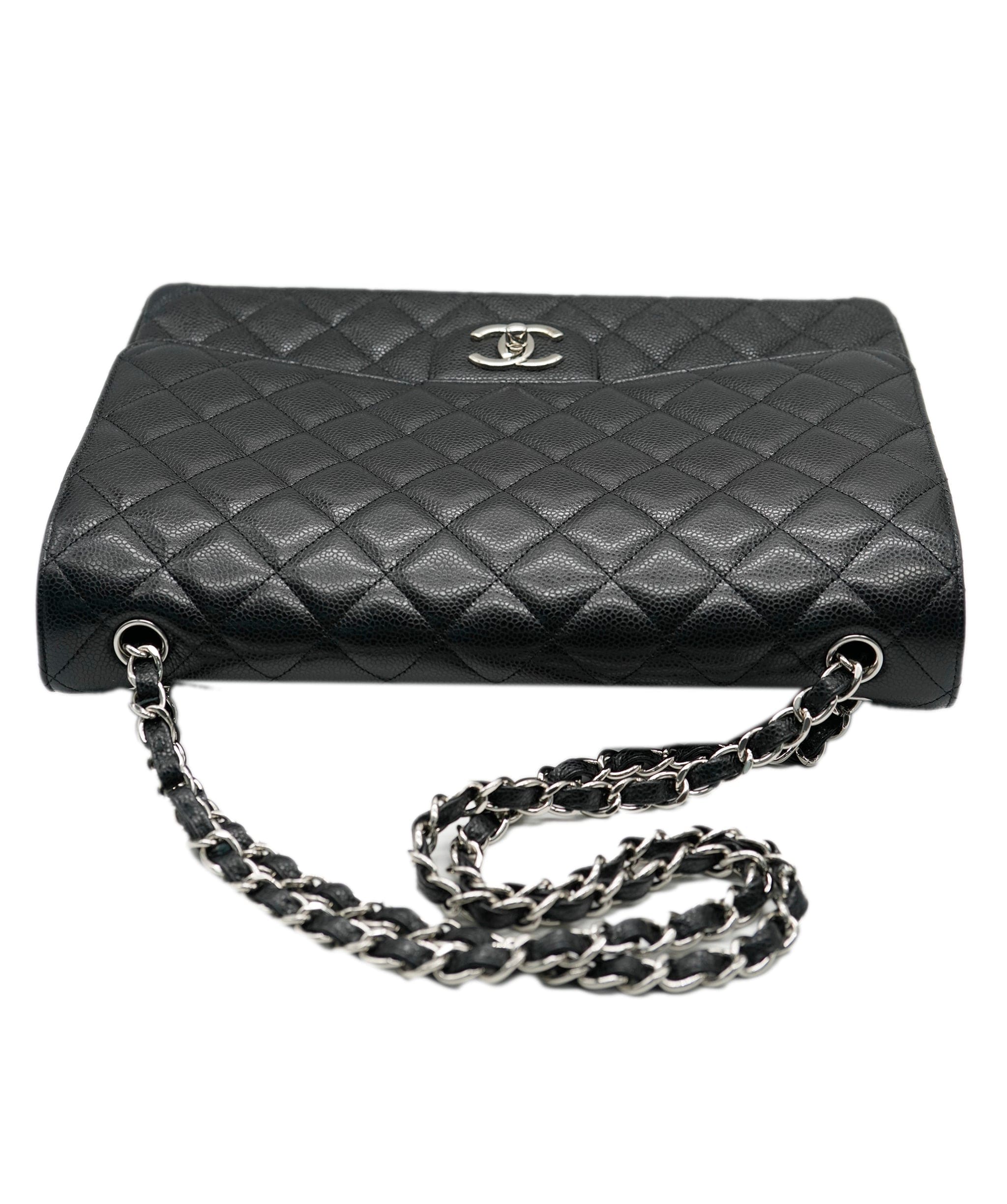 Chanel Chanel Maxi Classic Double Flap With Silver Hardware ALC0831