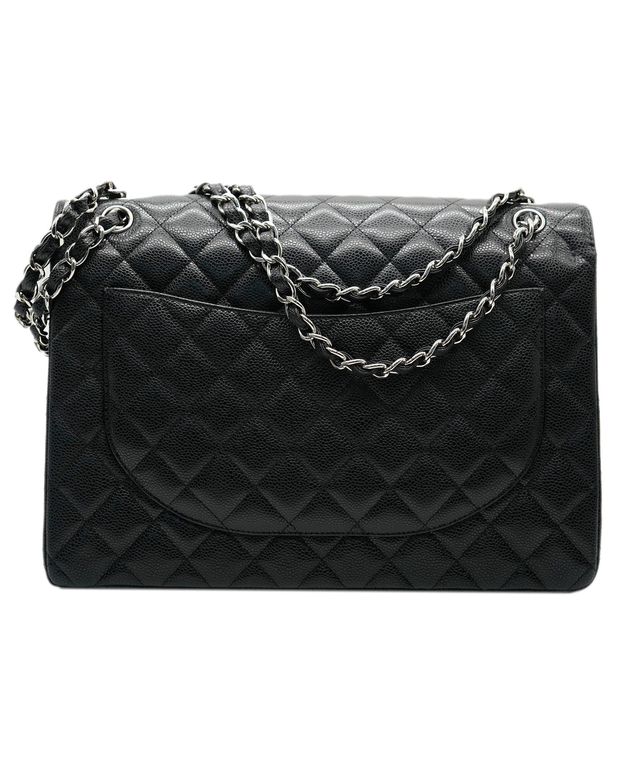 Chanel Chanel Maxi Classic Double Flap With Silver Hardware ALC0831