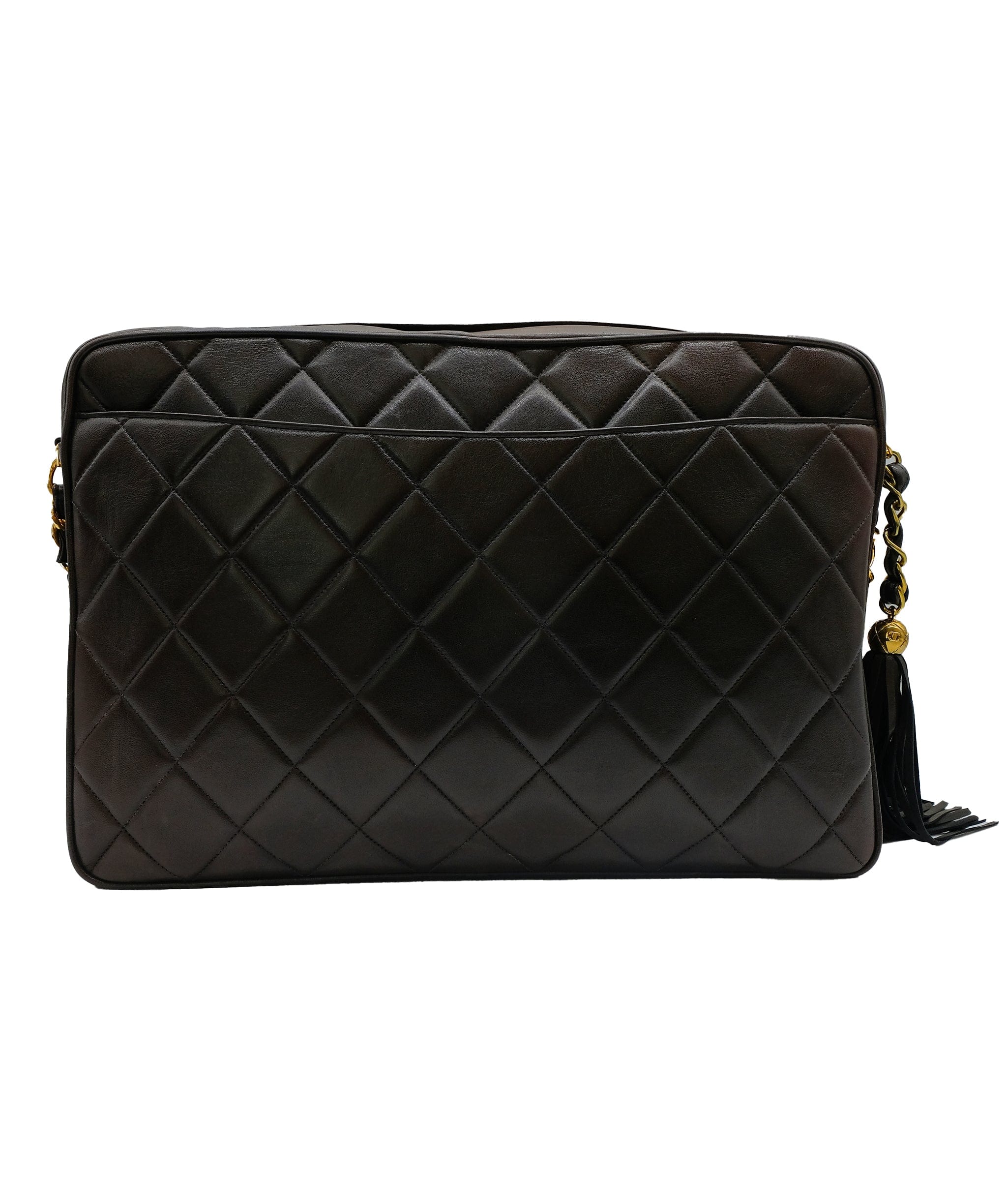 Chanel Chanel Maxi Jumbo Brown Lambskin ASC5288