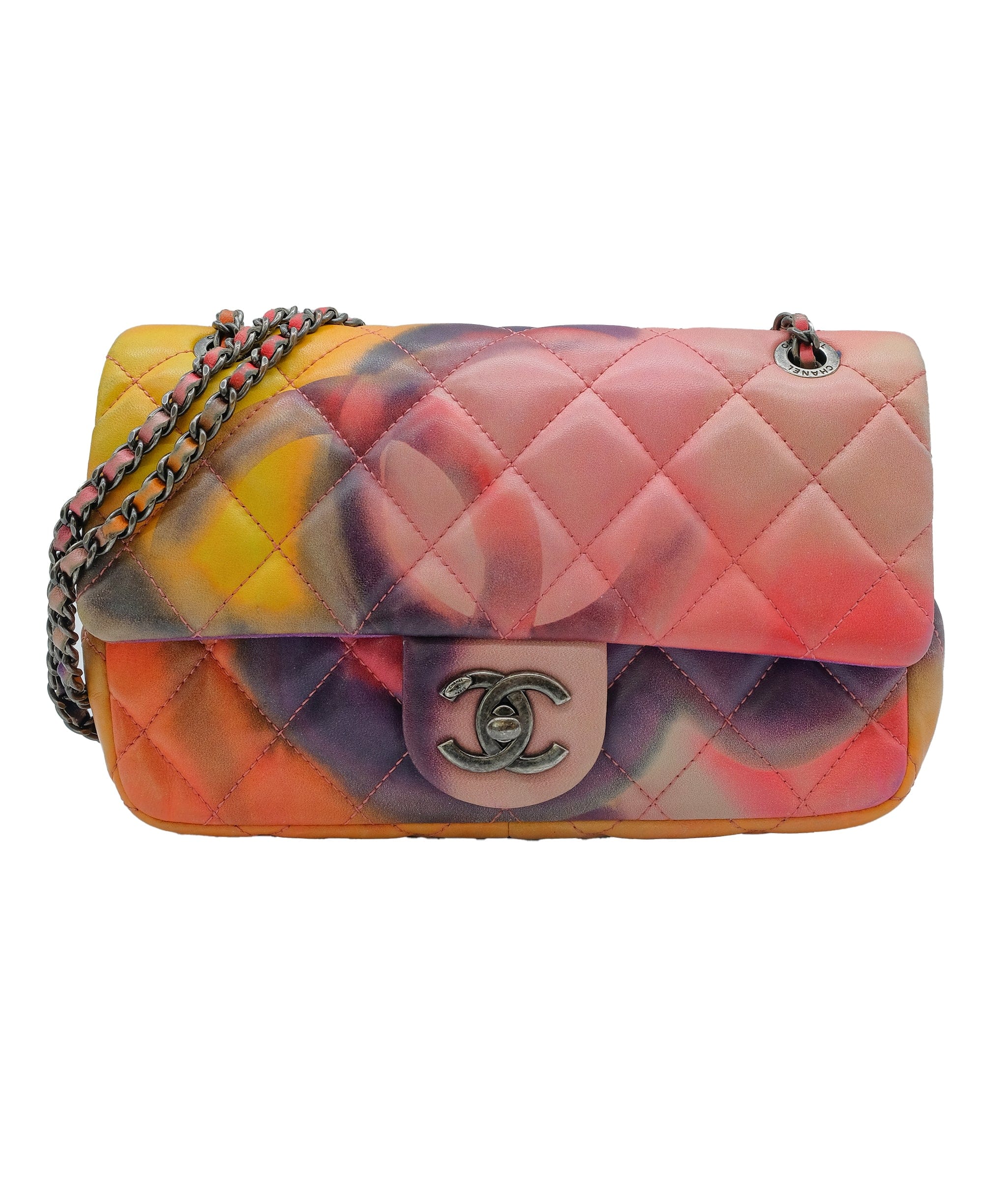 Chanel Chanel Medium Double Multicolor Lambskin ASC5292