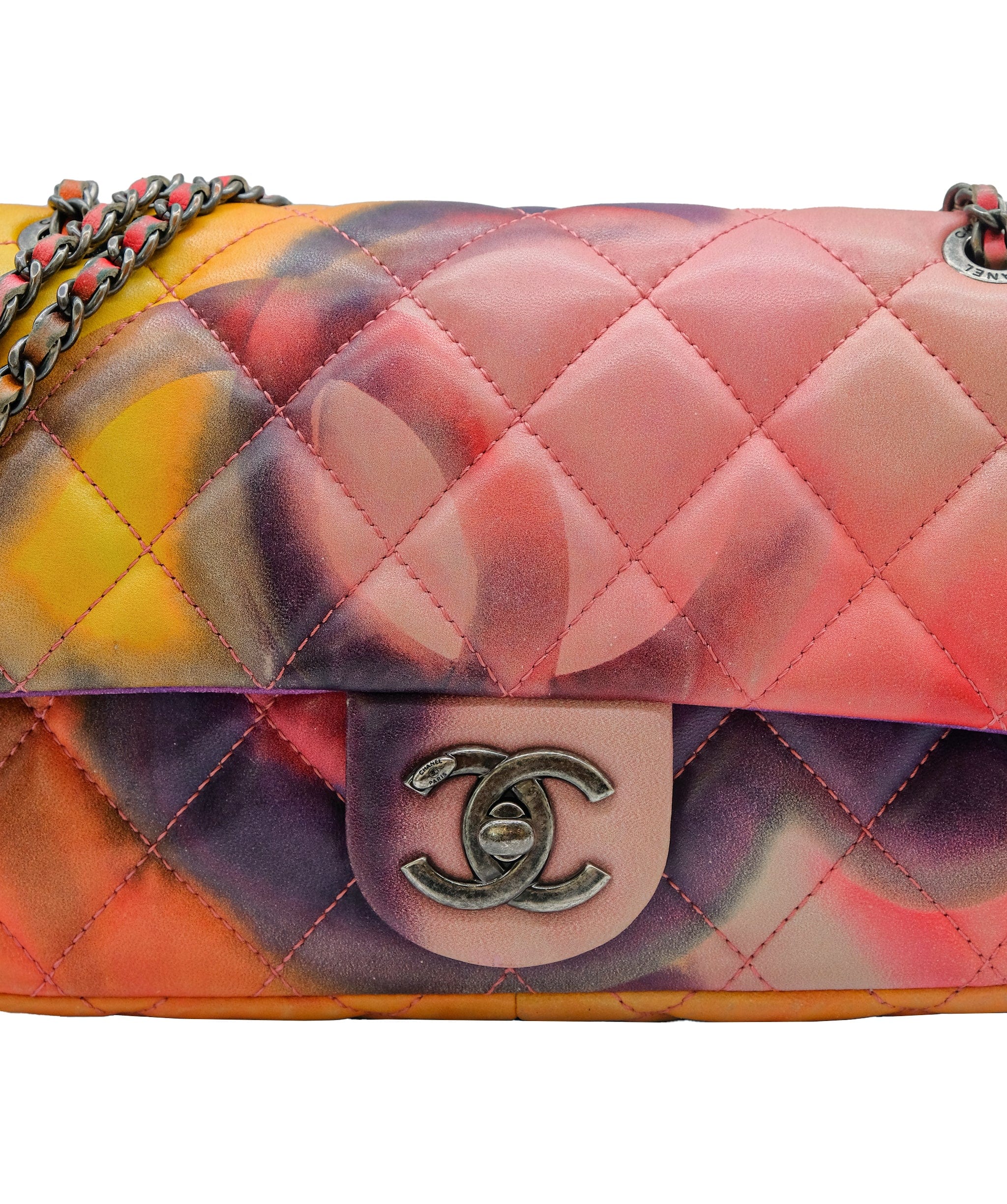 Chanel Chanel Medium Double Multicolor Lambskin ASC5292