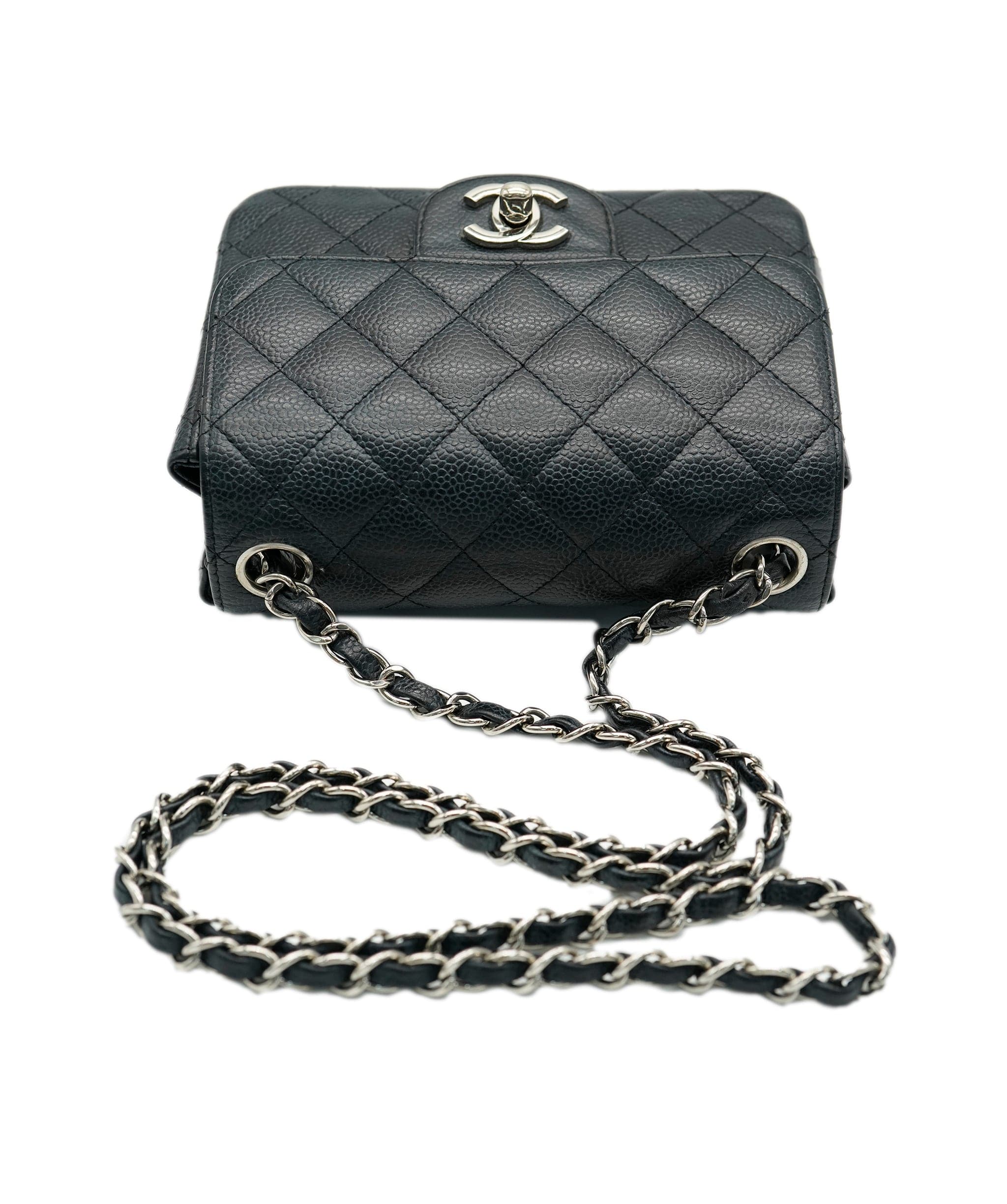 Chanel Chanel Mini 7" Square Caviar Skin with SHW