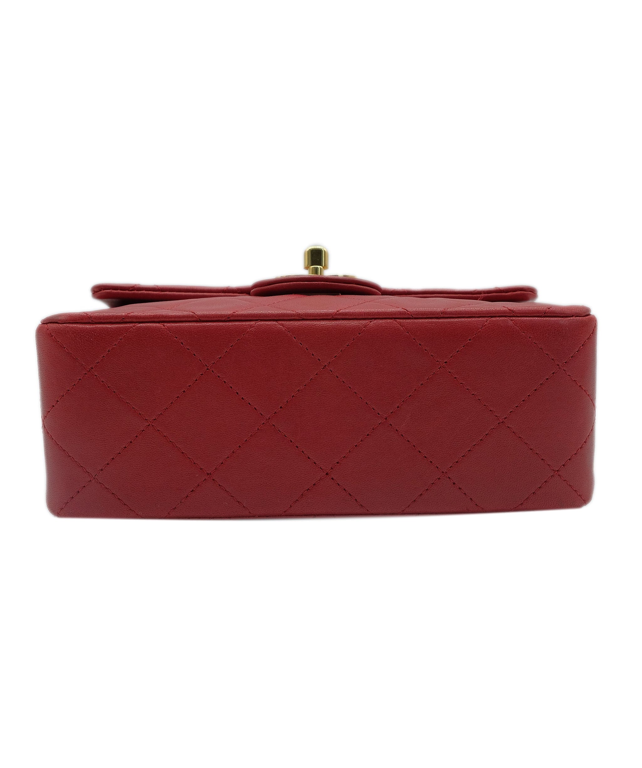 Chanel Chanel Mini Classic Flap Red ASL8446