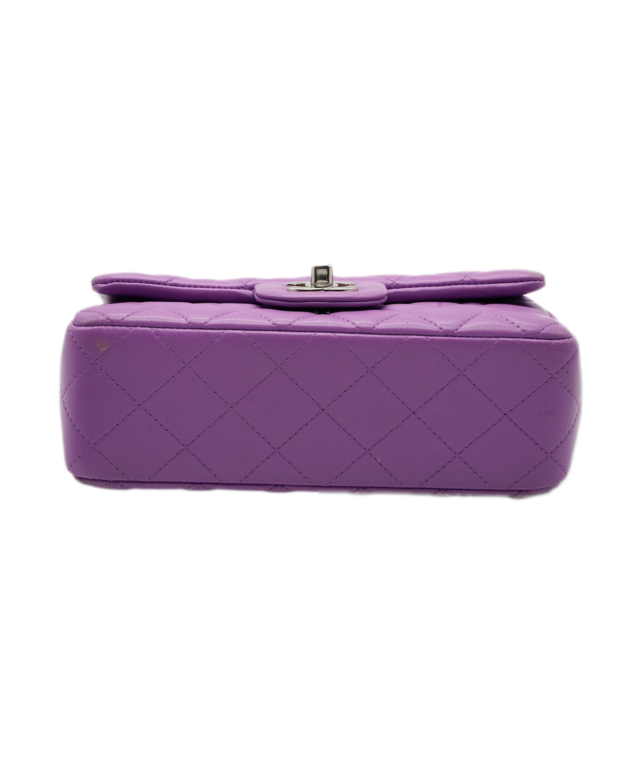 Chanel Chanel Mini Rectangle Purple SHW  ALC1085