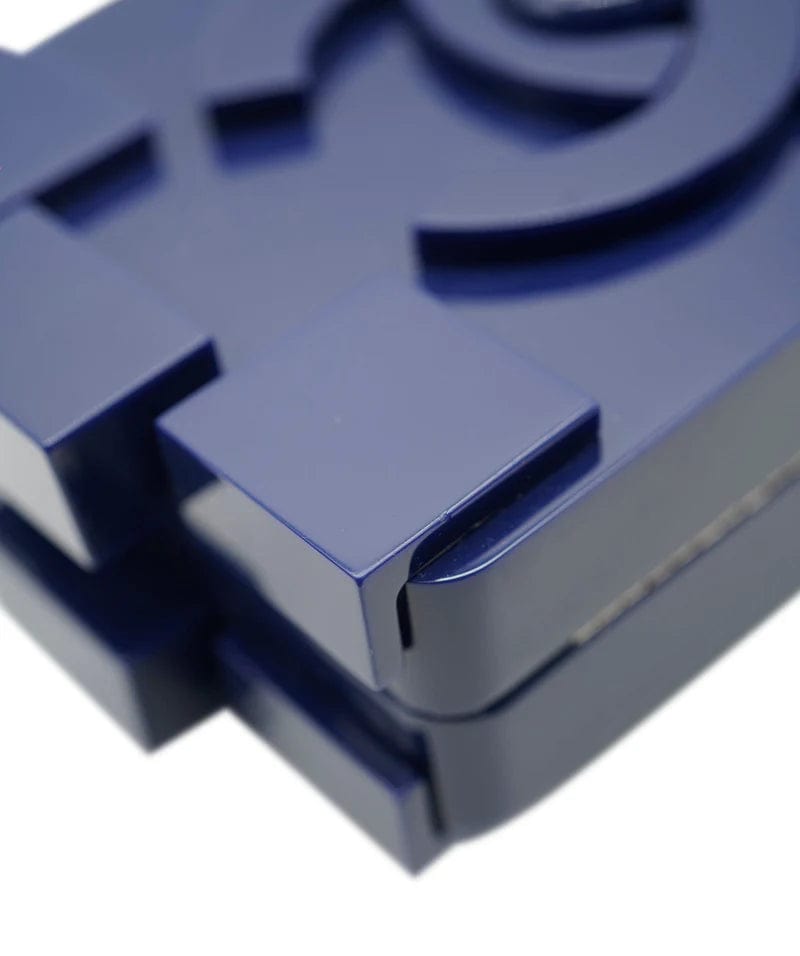 Chanel Chanel Navy Blue Plexiglass Boy Brick Lego Clutch - DXBS1469