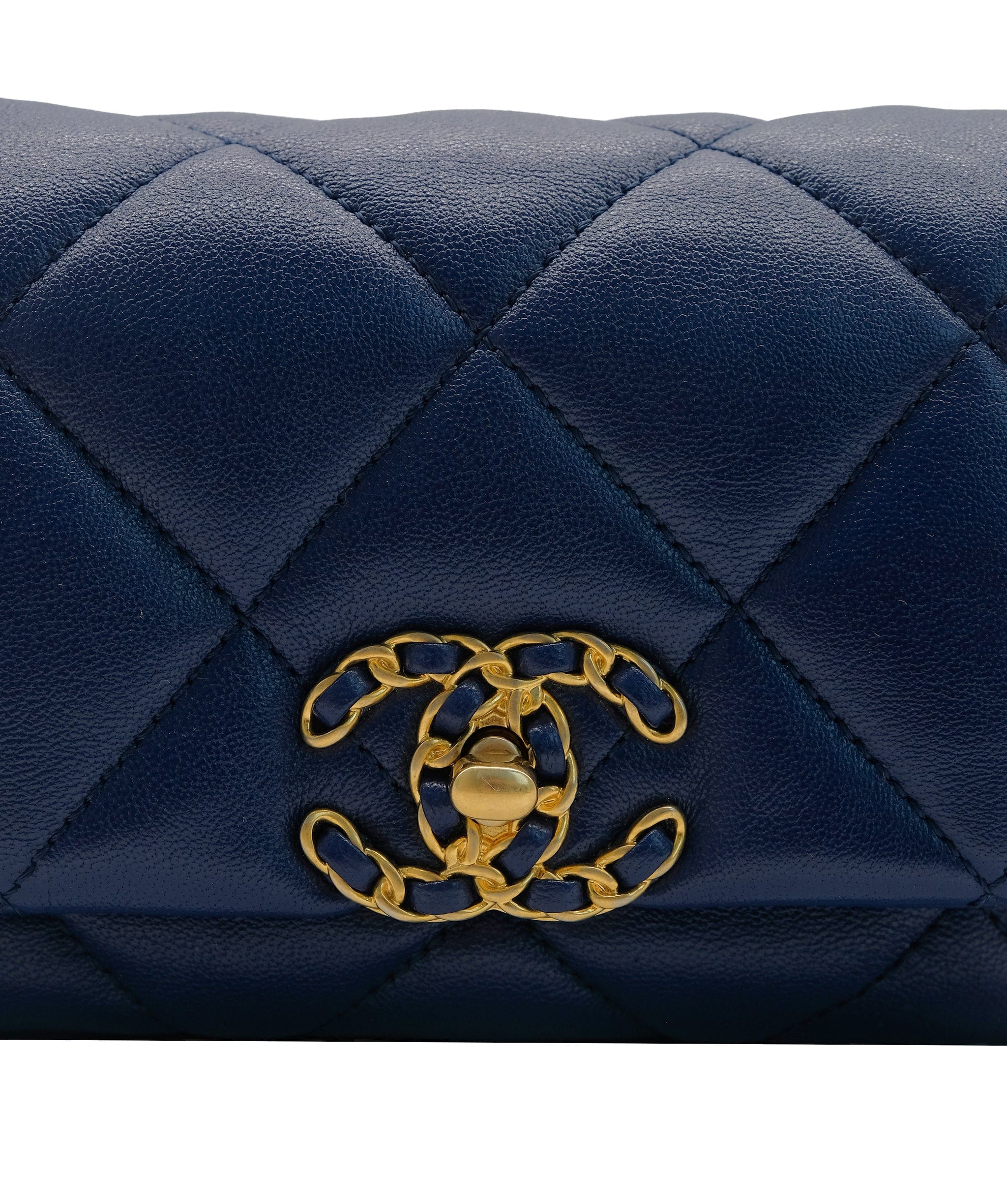 Chanel Chanel Navy Blue Waist Bag RJC2565