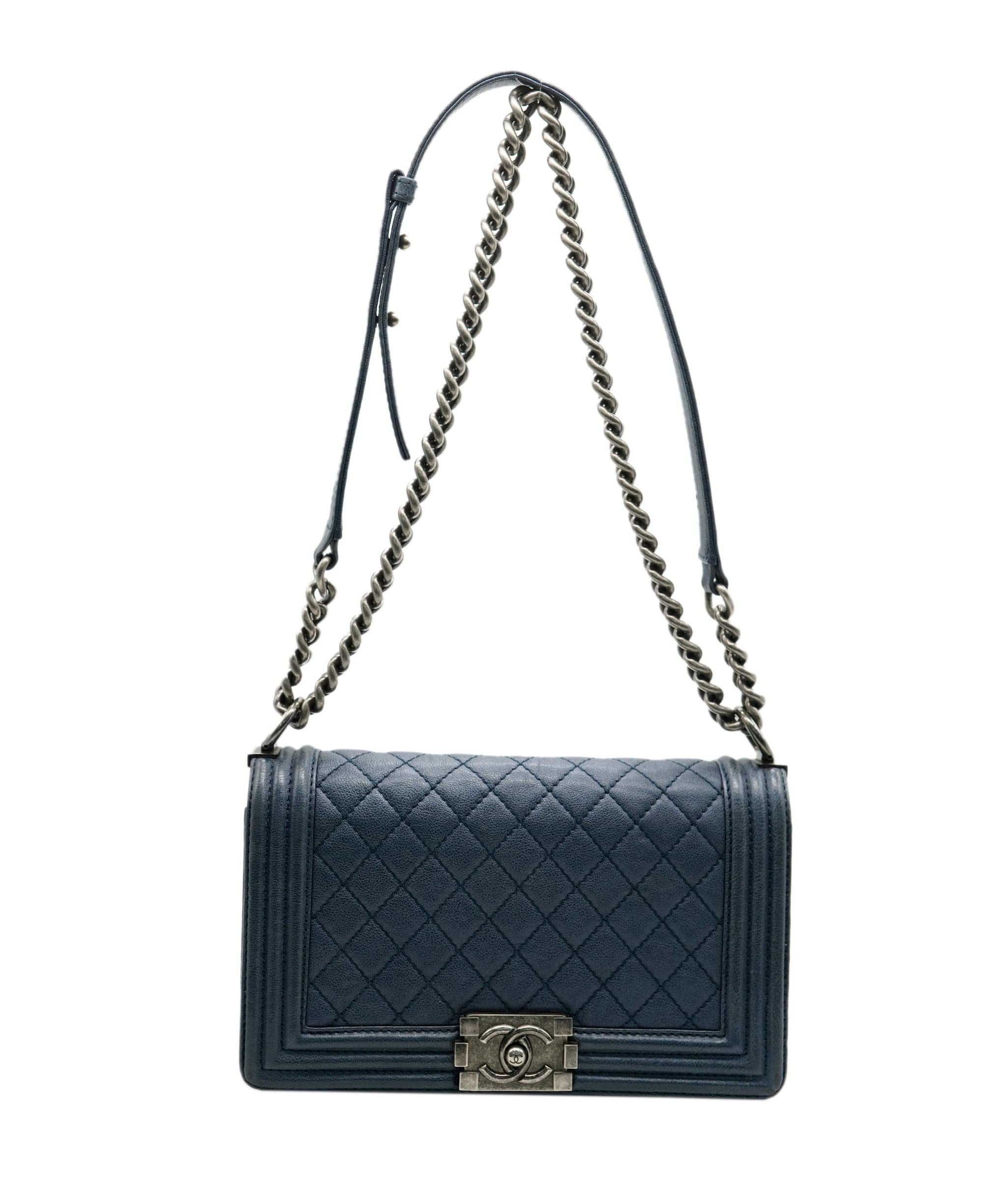 Chanel Chanel navy boy bag  ALC0441